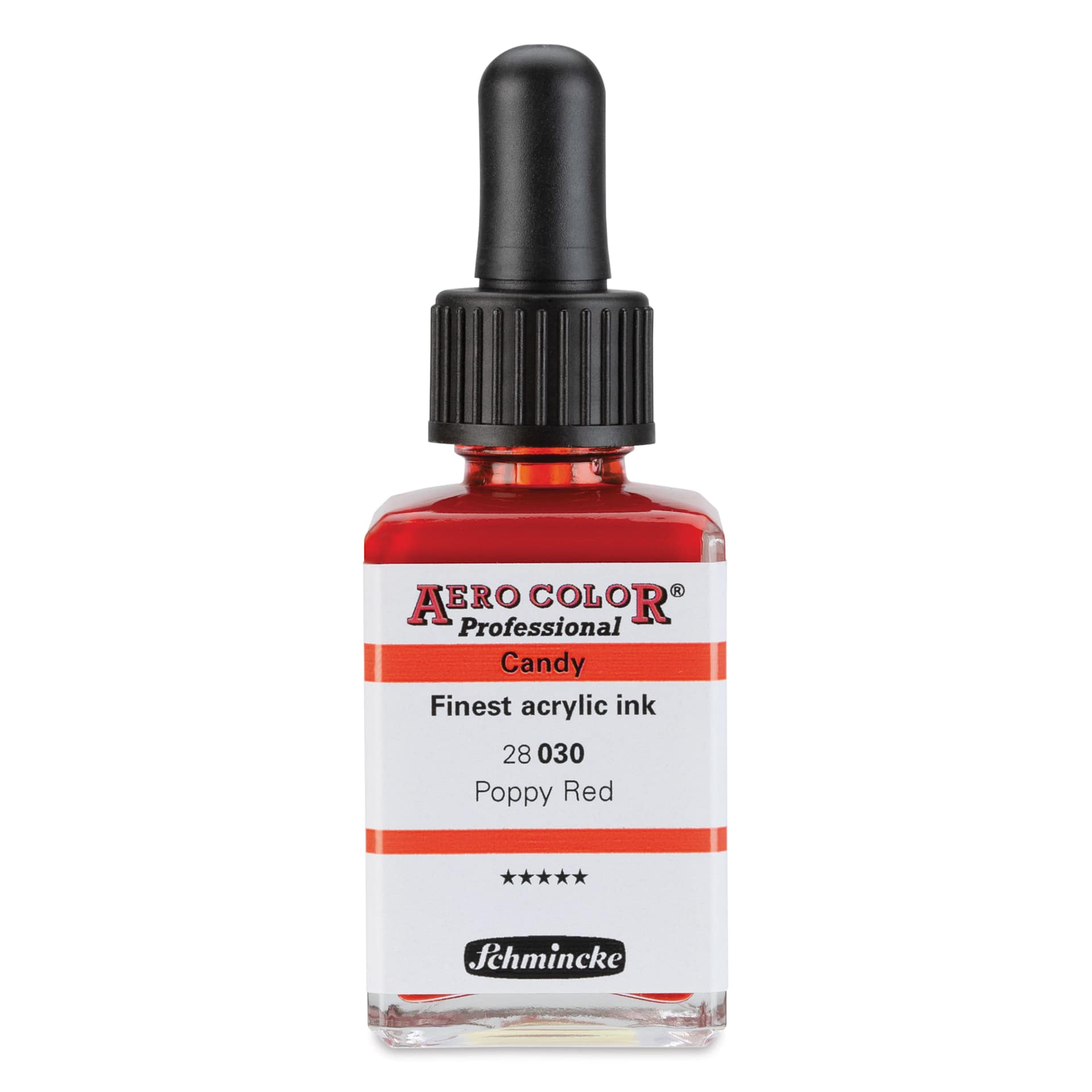 Schmincke Aero Color Professional Airbrush Color - 28 ml, Poppy Red