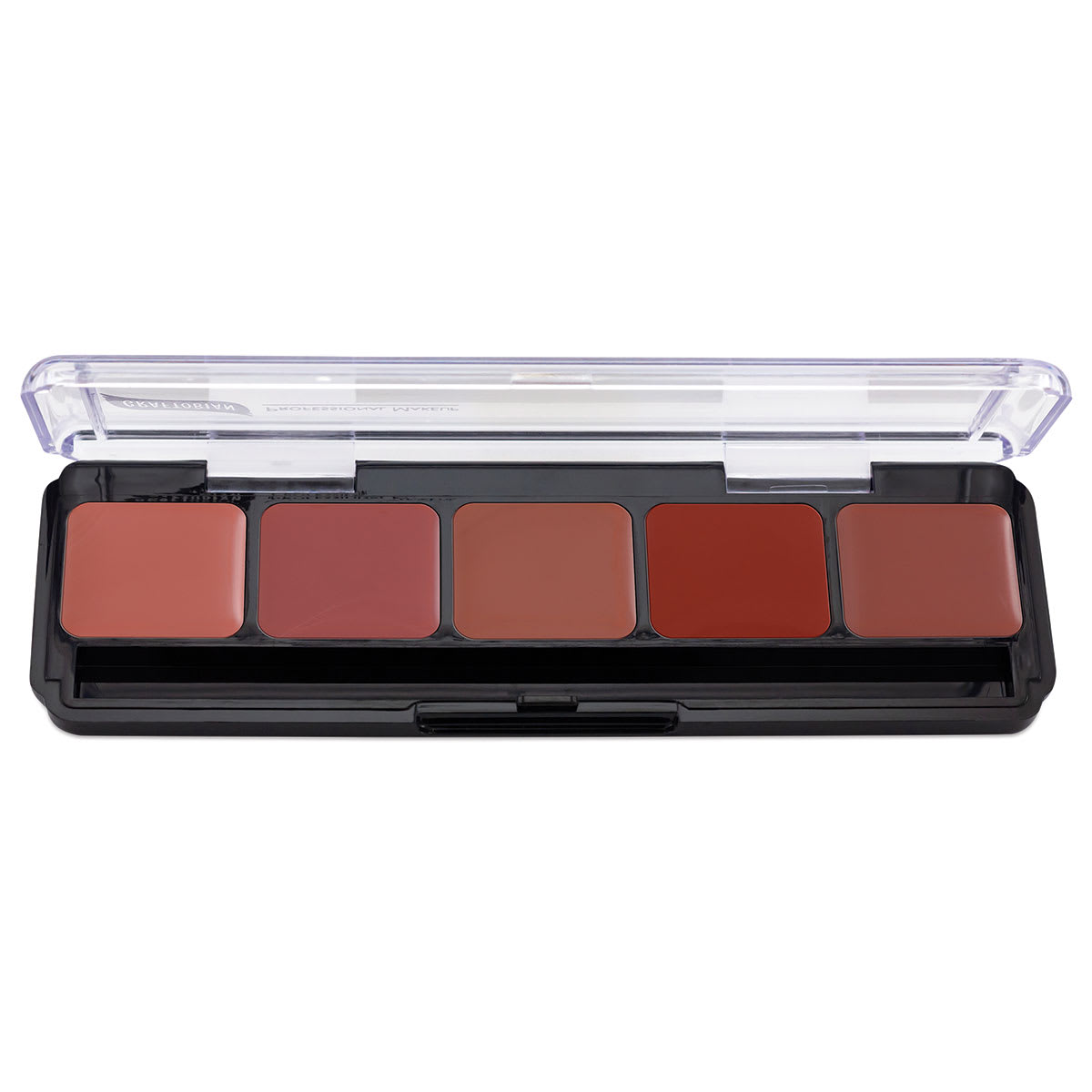 Graftobian Lip Palettes - Front view of open Specialty palette