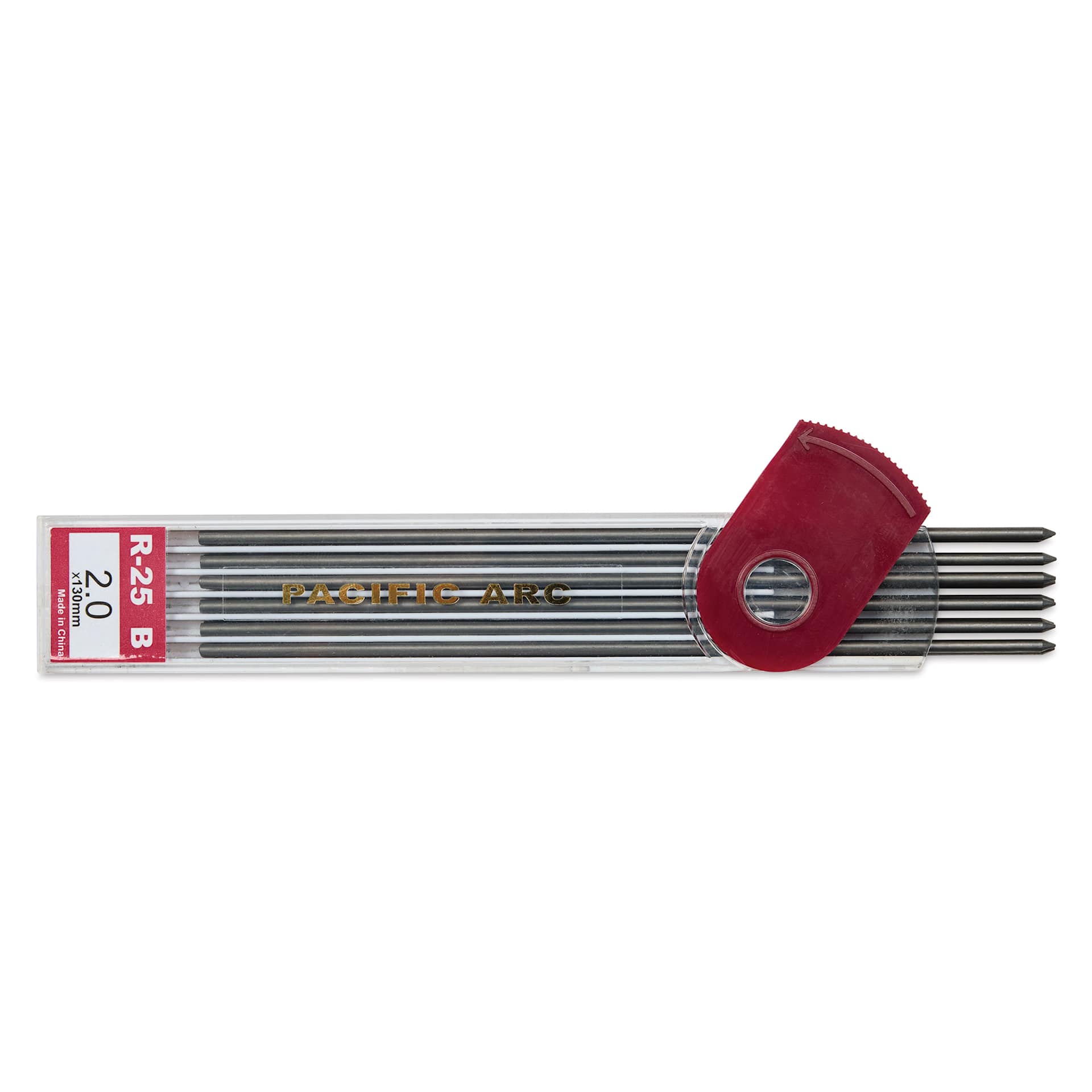 Pacific Arc Lead Refills - B, Pkg of 12, lead out of packaging