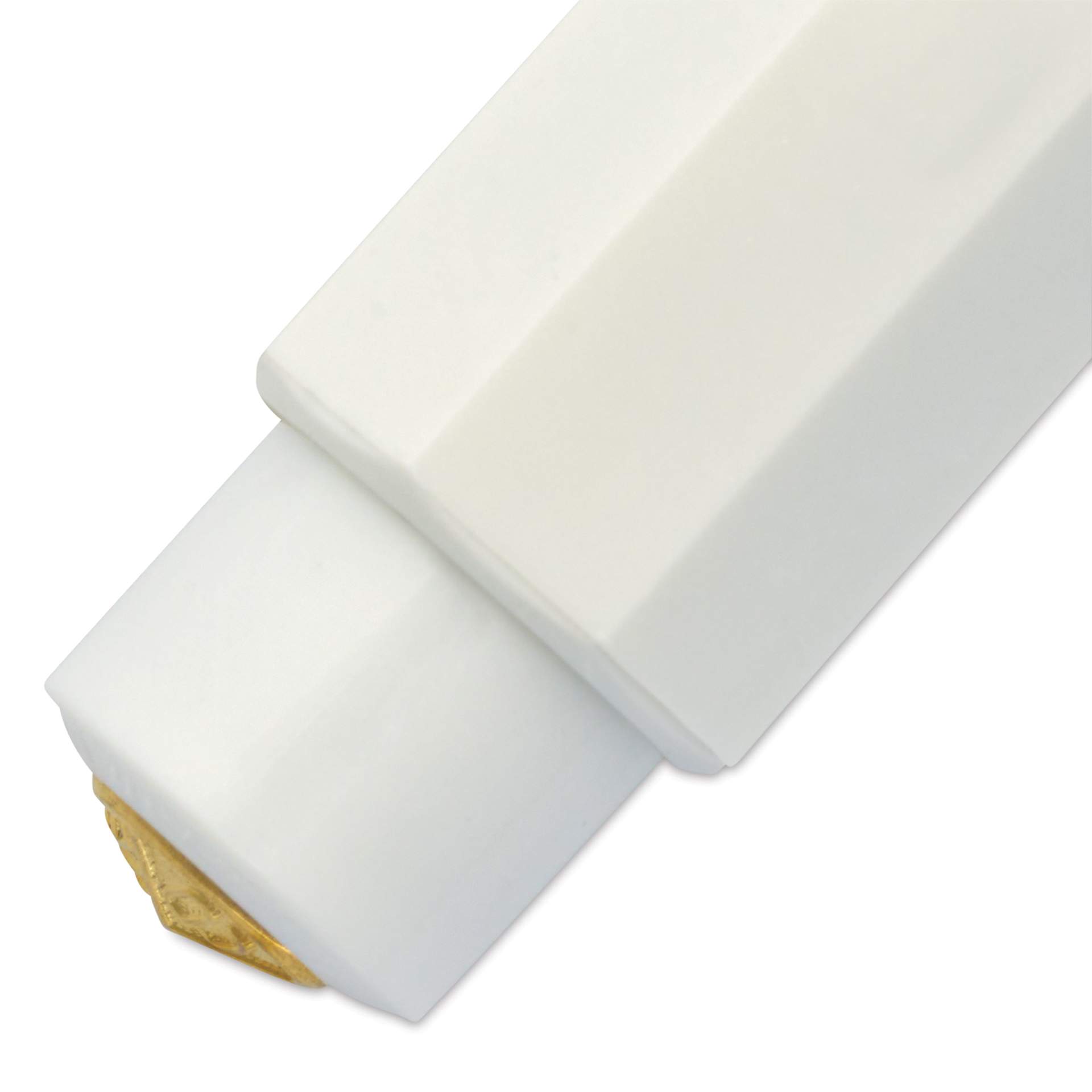 Kaweco Classic Sport Clutch Pencil - White - close-up of push-button mechanism