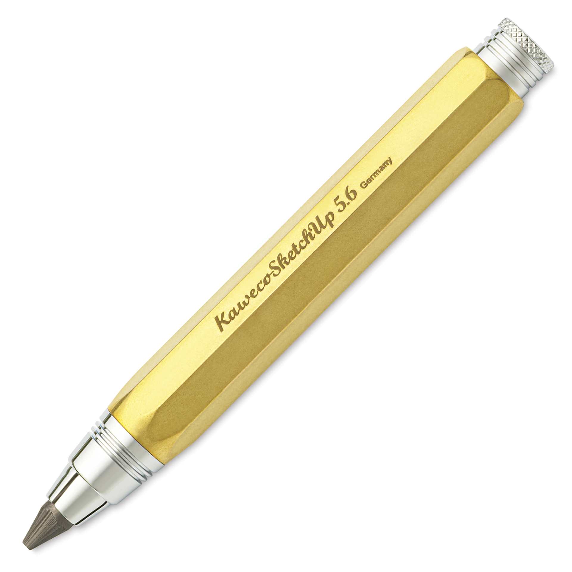 Kaweco Sketch Up Clutch Pencil - Brass, 5.6 mm, 5B