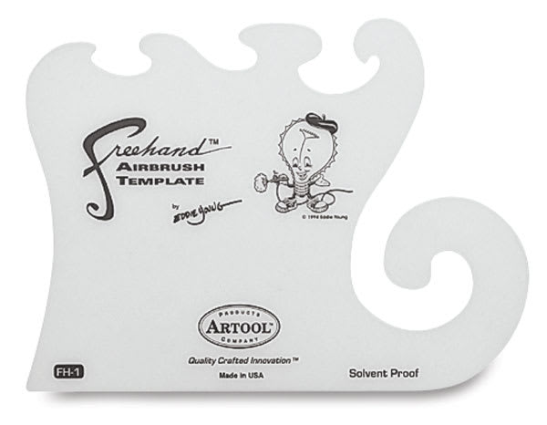 Airbrush Template - Template FH-1