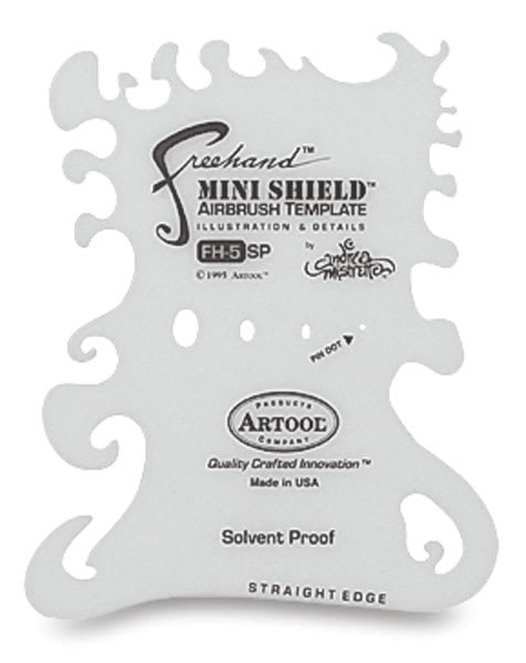 Airbrush Template - Template FH-5