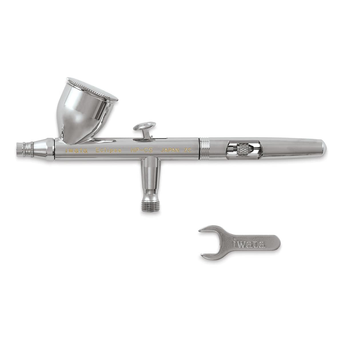 Blick Complete Airbrush System by Iwata - airbrush and adjustment wrench