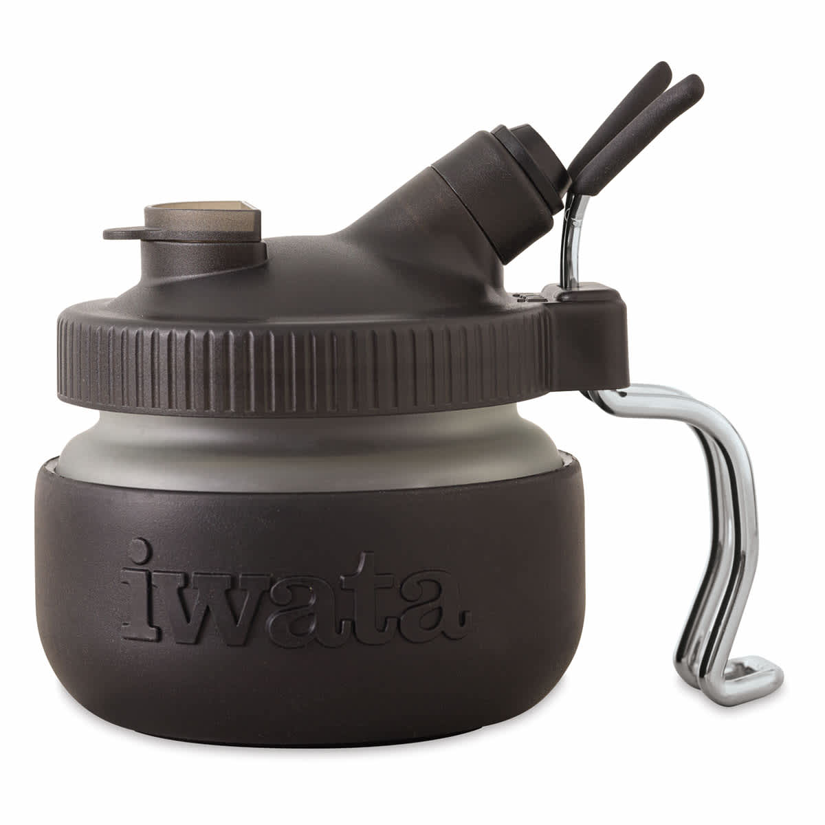 Blick Complete Airbrush System by Iwata - paint container and trigger