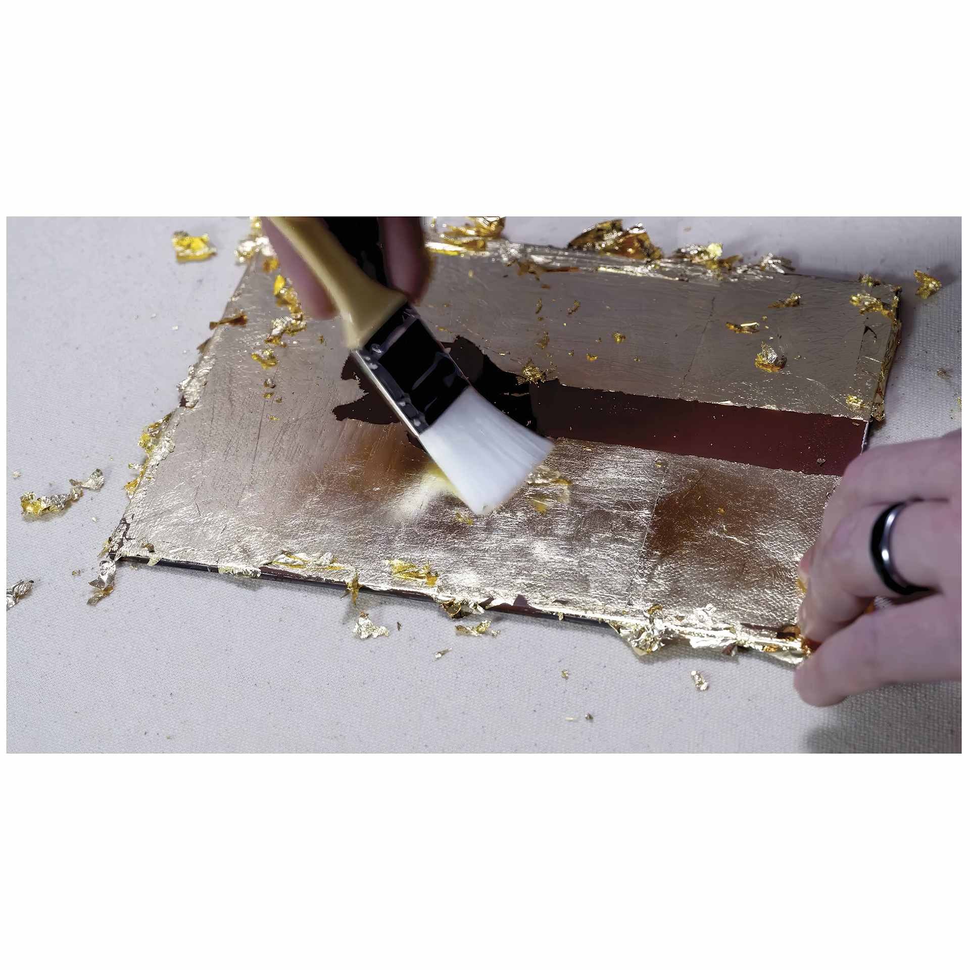 Mona Lisa Composition Gold Leaf Kit gold leaf application Mona Lisa Composition Gold Leaf Kit gold leaf application