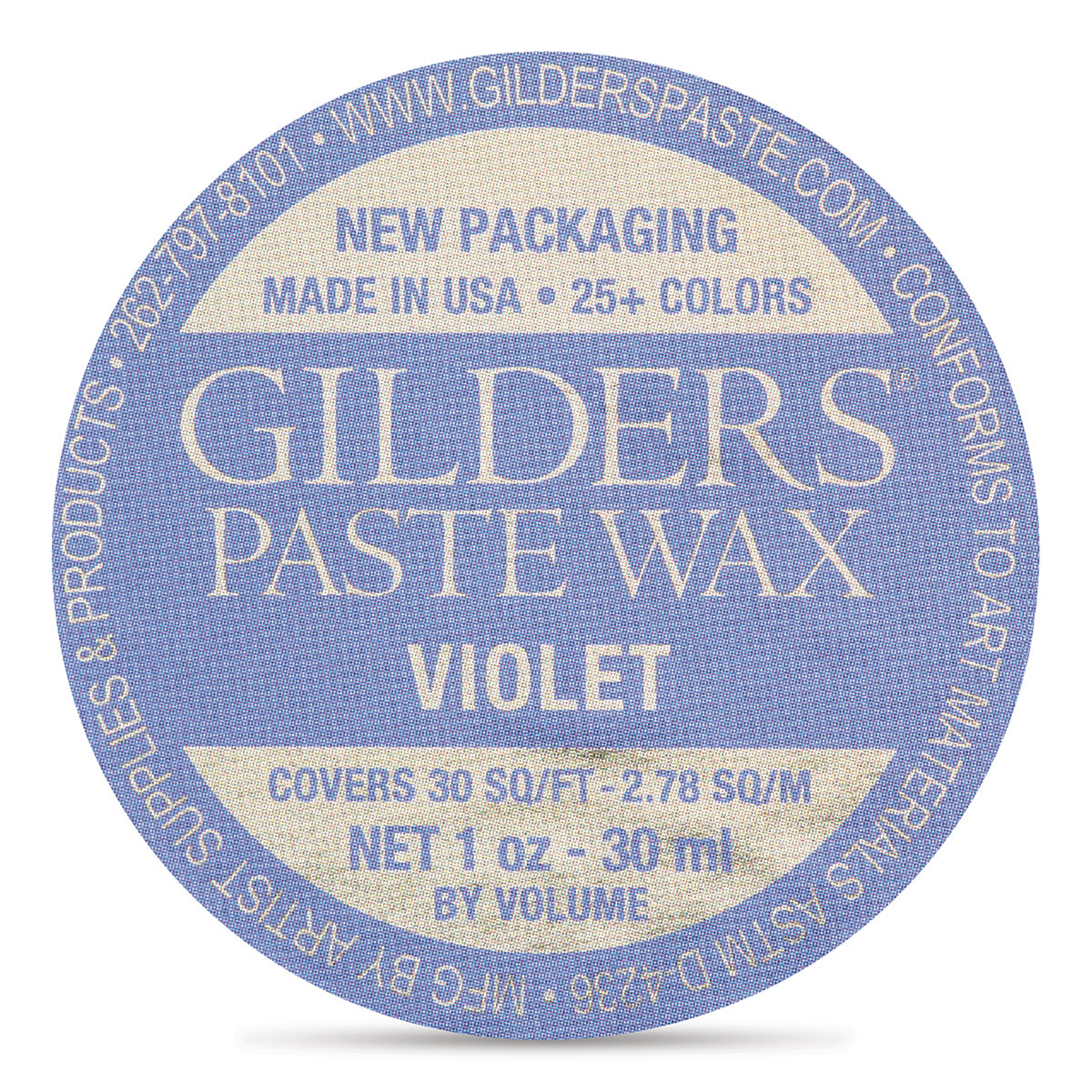Gilders Paste Wax - 30 ml, Violet