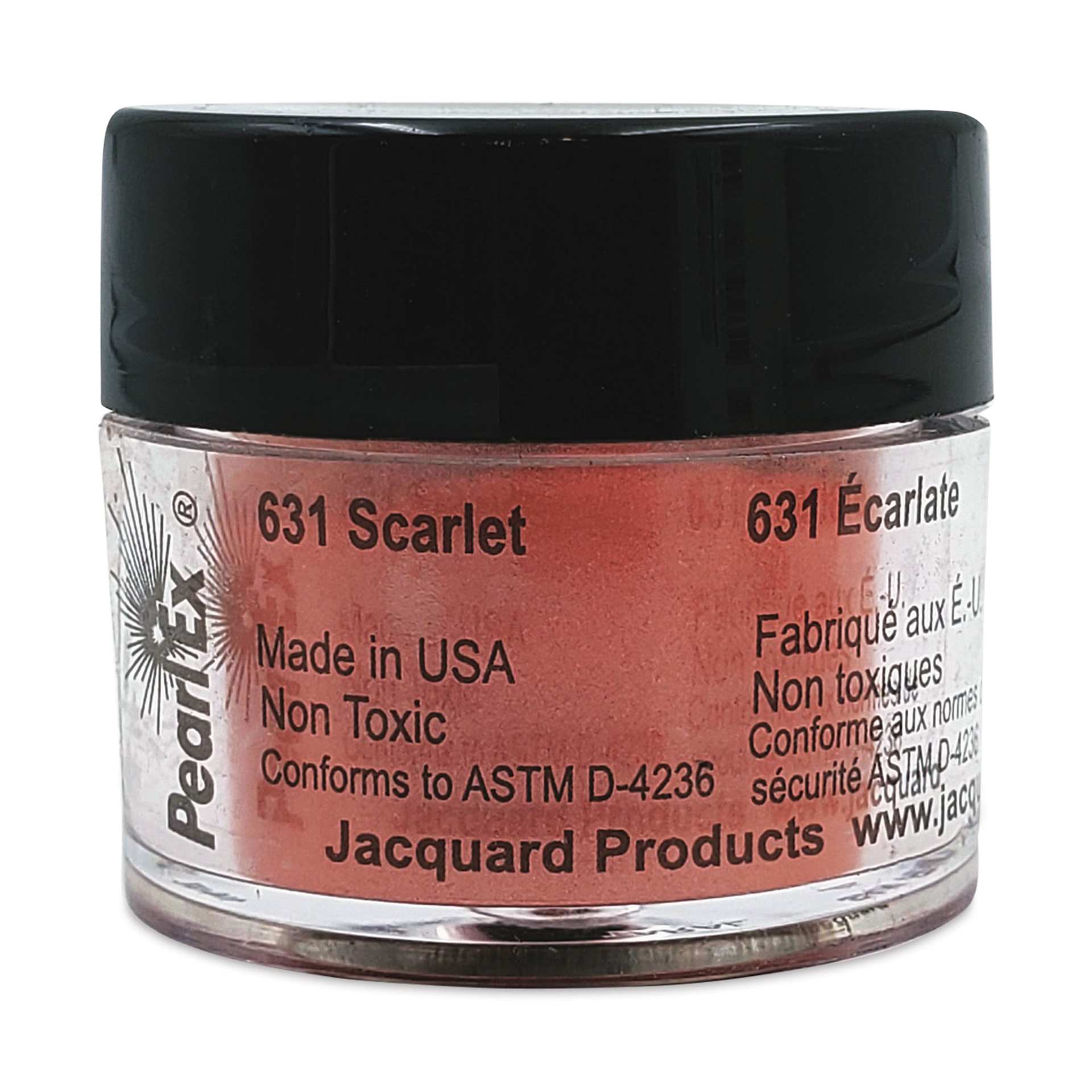 Jacquard Pearl-Ex Pigment - 0.1 oz, Scarlet