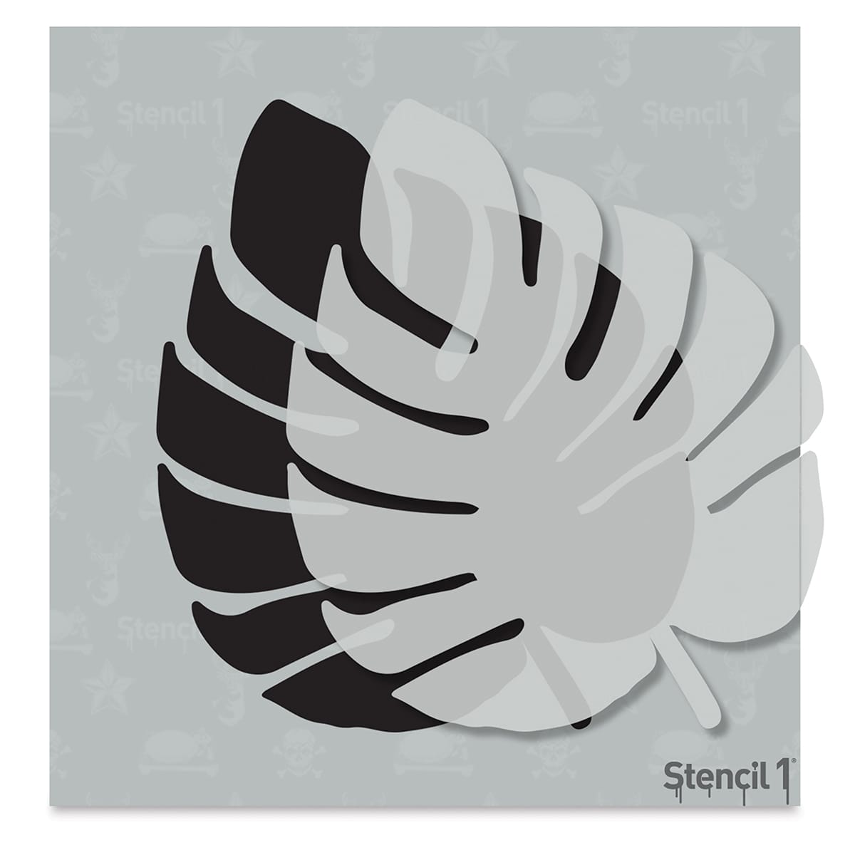 Stencil1 Stencil - Monstera, Small, 5-3/4'' x 6''
