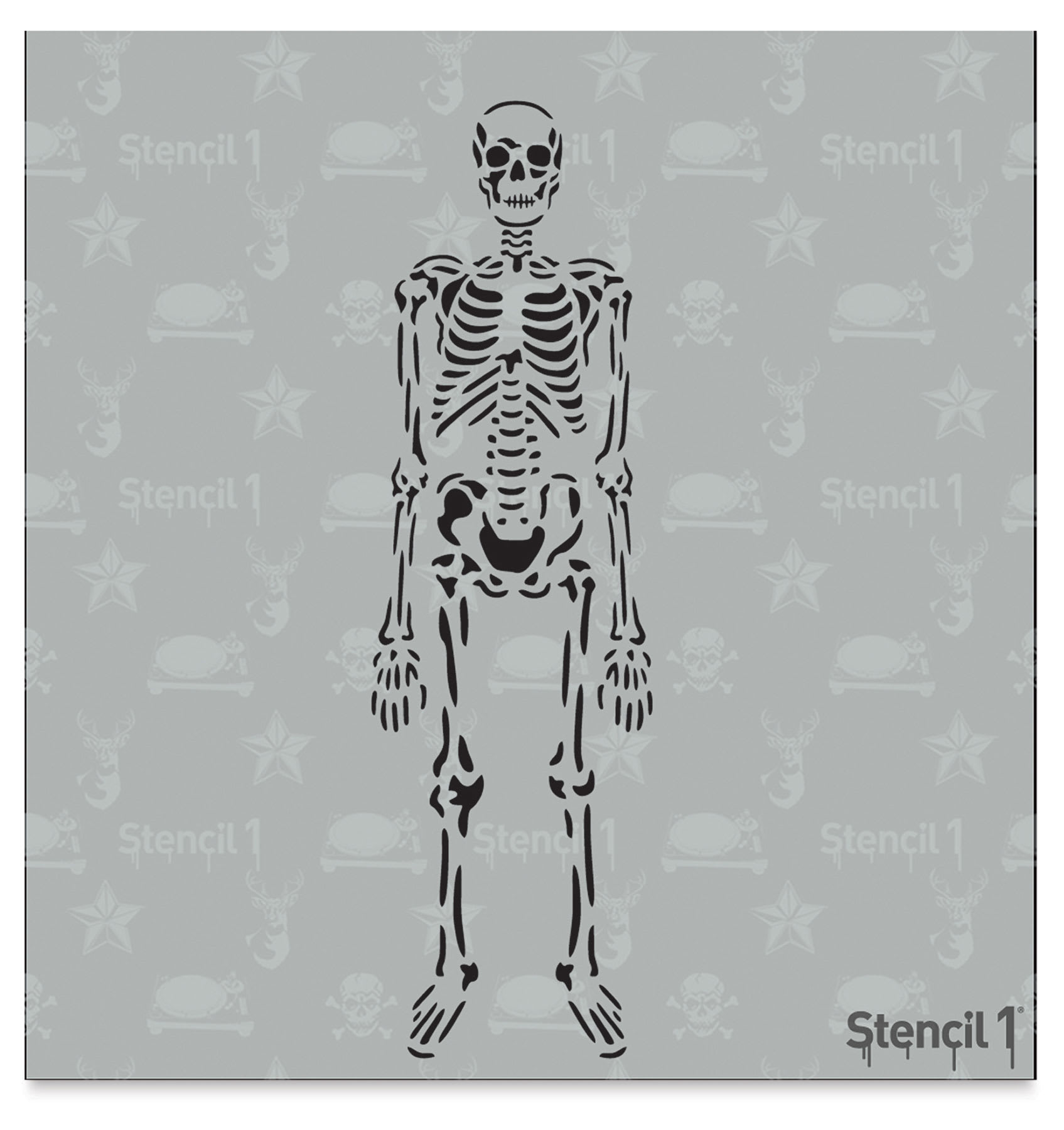 Stencil1 Stencil - Skeleton, 5-3/4'' x 6''