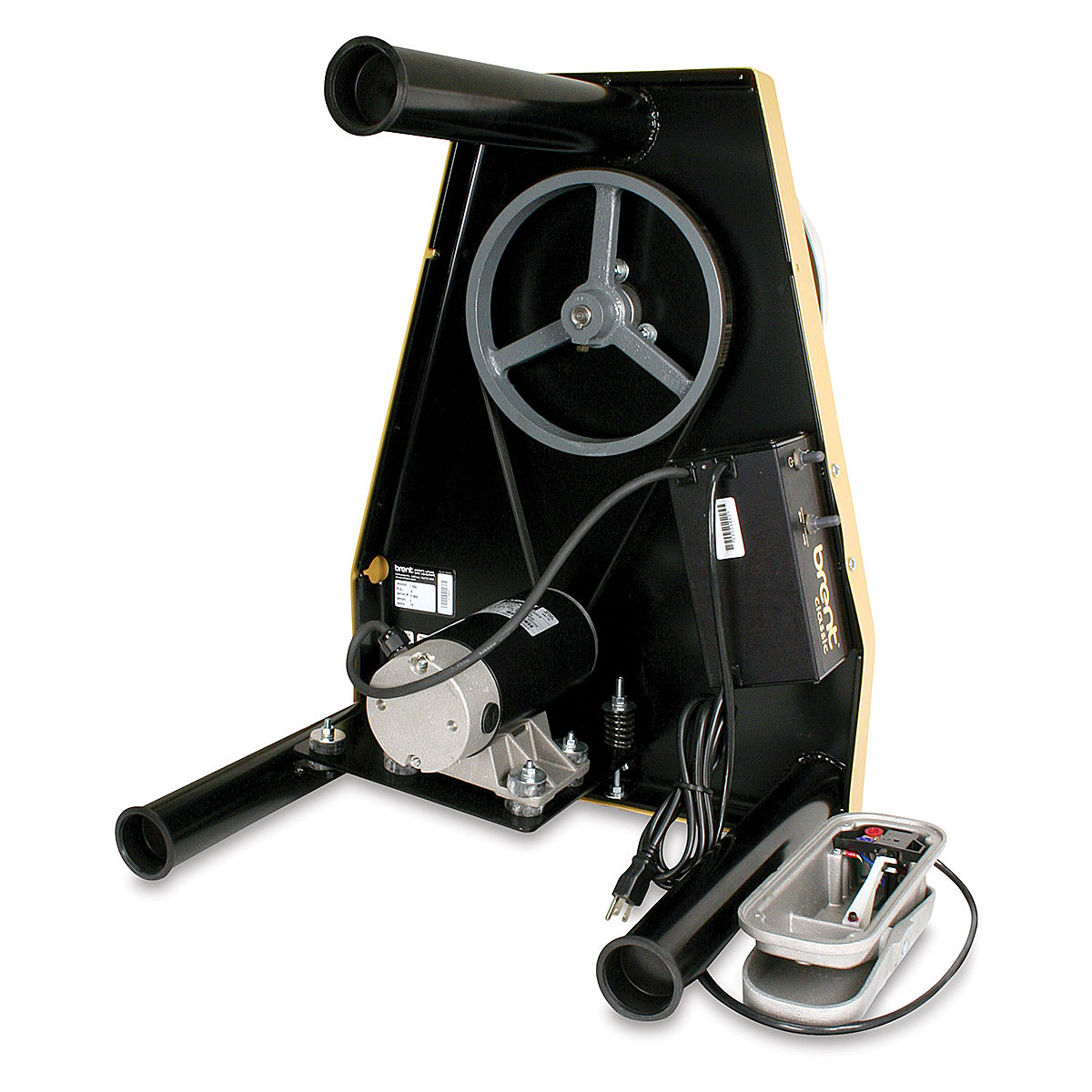 Brent Model C Power Wheel, Yellow (Bottom of wheel)
