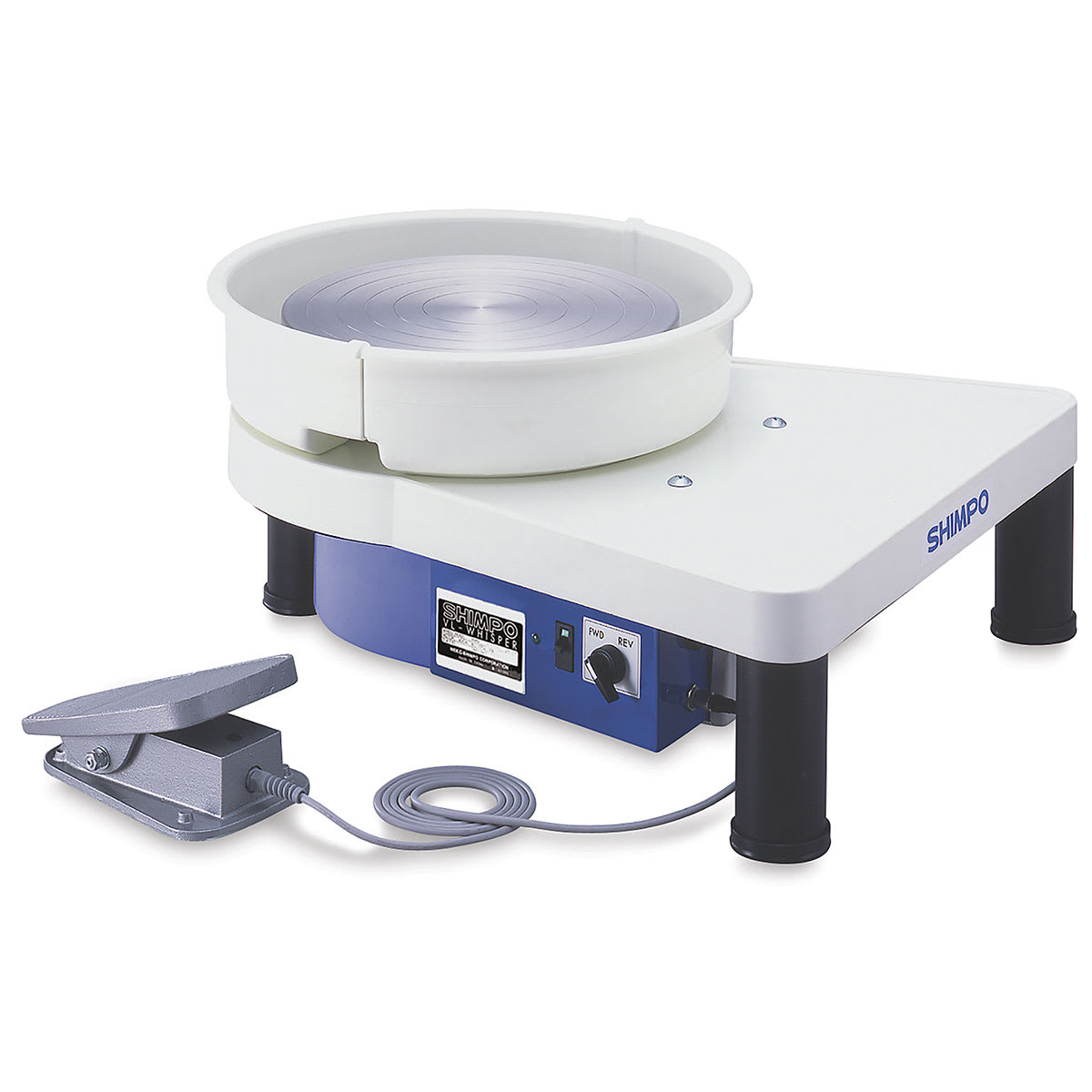 Nidec Shimpo VL-Whisper Potter's Wheel- Adjustable Legs in the Lowest Position Nidec Shimpo VL-Whisper Potter's Wheel- Adjustable Legs in the Lowest Position