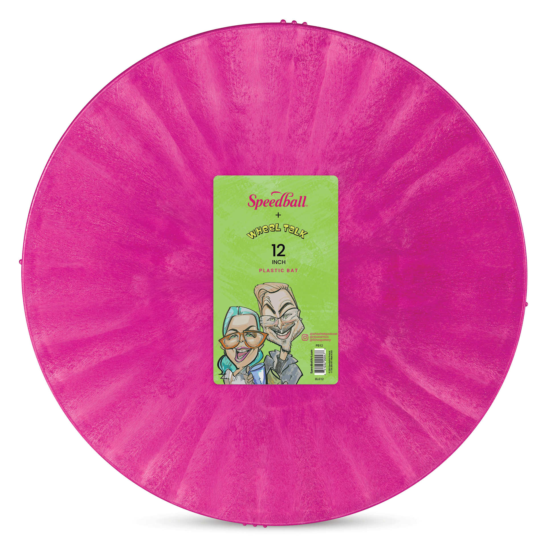 Speedball Bats - Round, 12", Pink