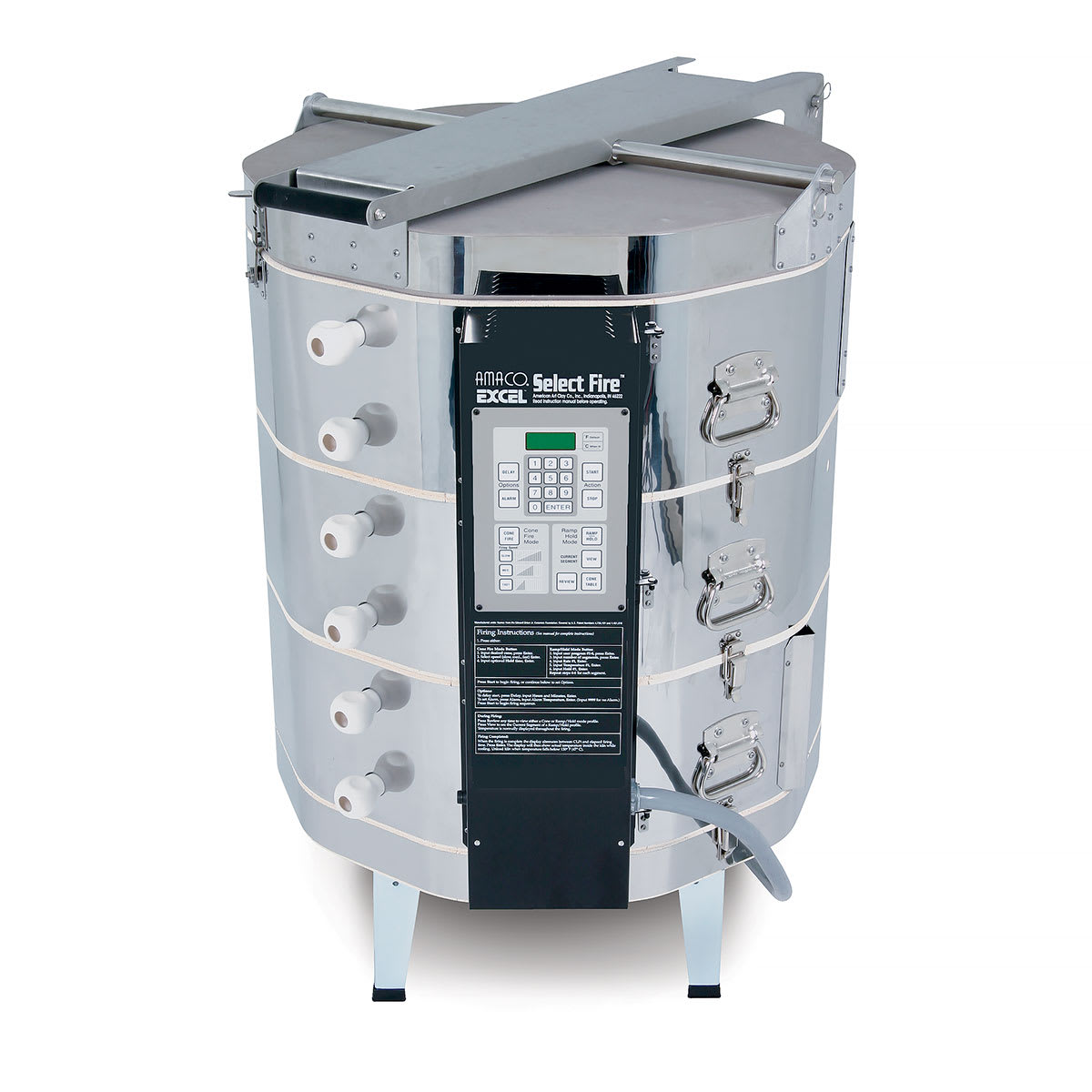 Amaco Excel Kiln with EZ-Lift - EX270SF, 208V, 1P, 48A, 23-3/8" Dia x 27"