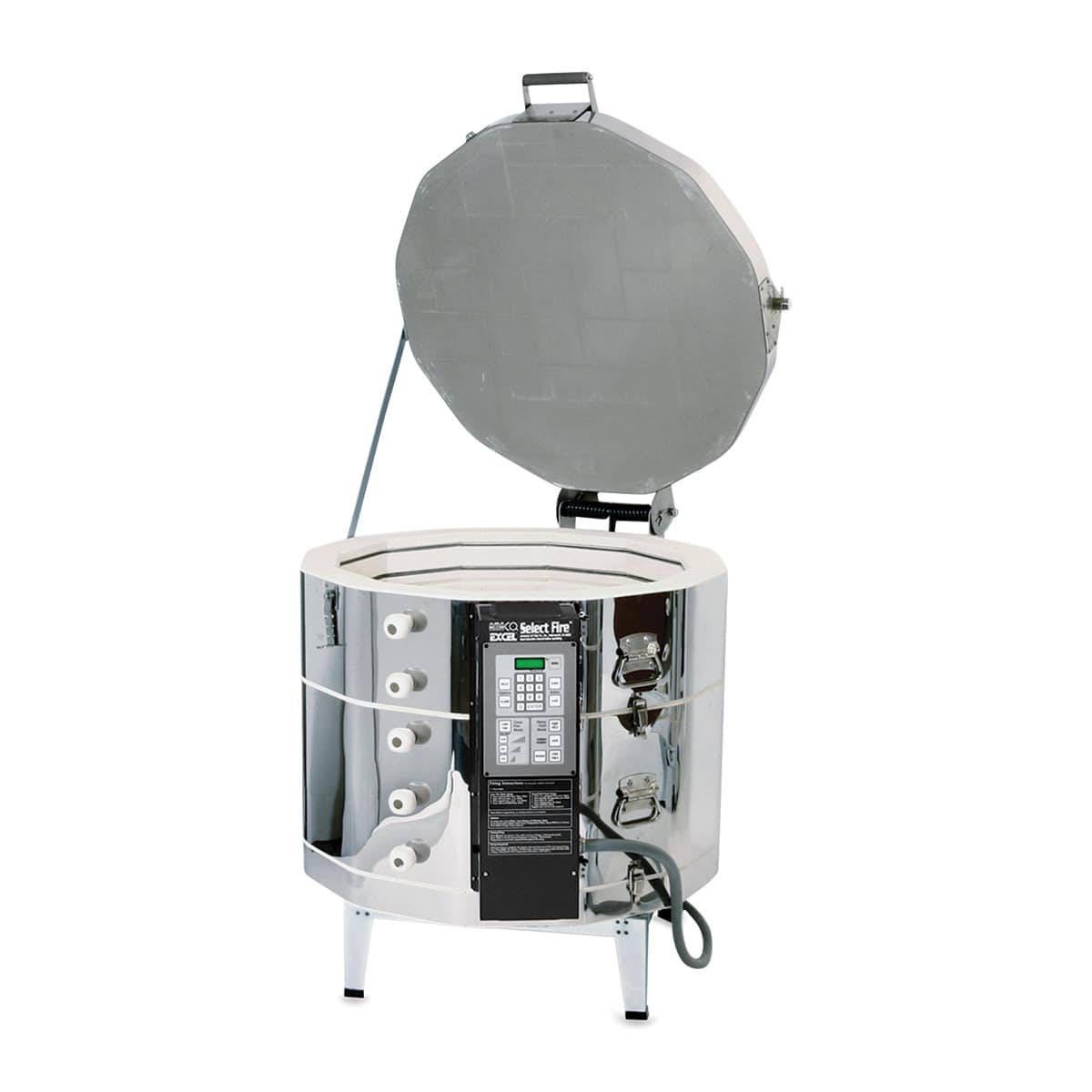 Excel 22" Deep Single Phase Kiln with EZ Lift - EX-381SF, 240V, 1P, 36"H x 40 1/2"W x 34"D
