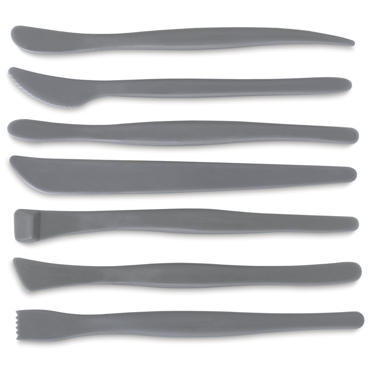 Richeson Student Clay Modeling Tool Sets - 7 different Tools shown horizontally