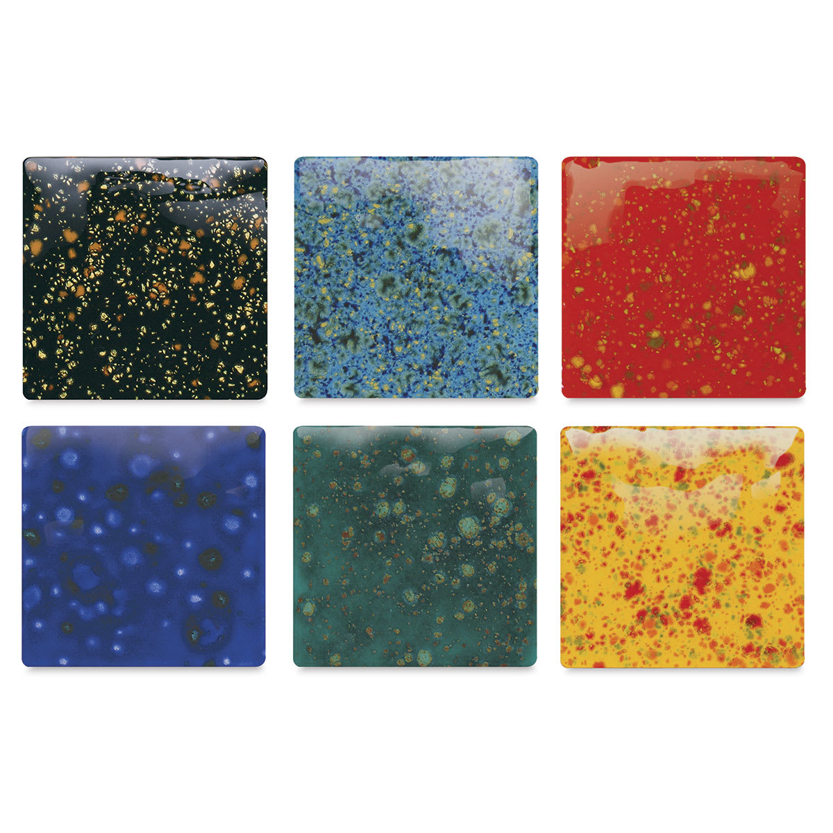 Mayco- Class Pack #1, Pint, Set of 6 - swatches Mayco- Class Pack #1, Pint, Set of 6 - swatches