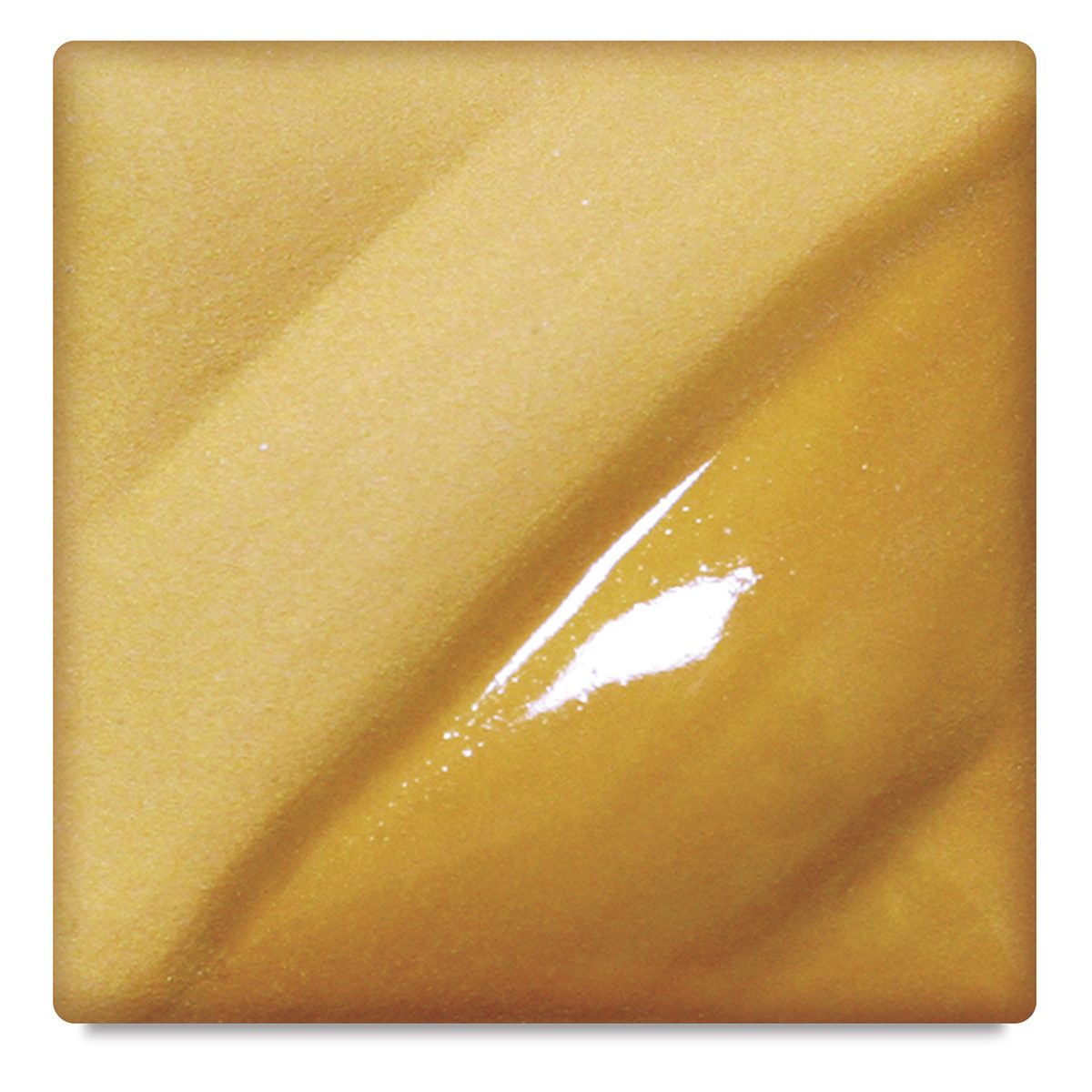 Amaco Lead-Free Velvet Underglaze - Deep Yellow, 16 oz