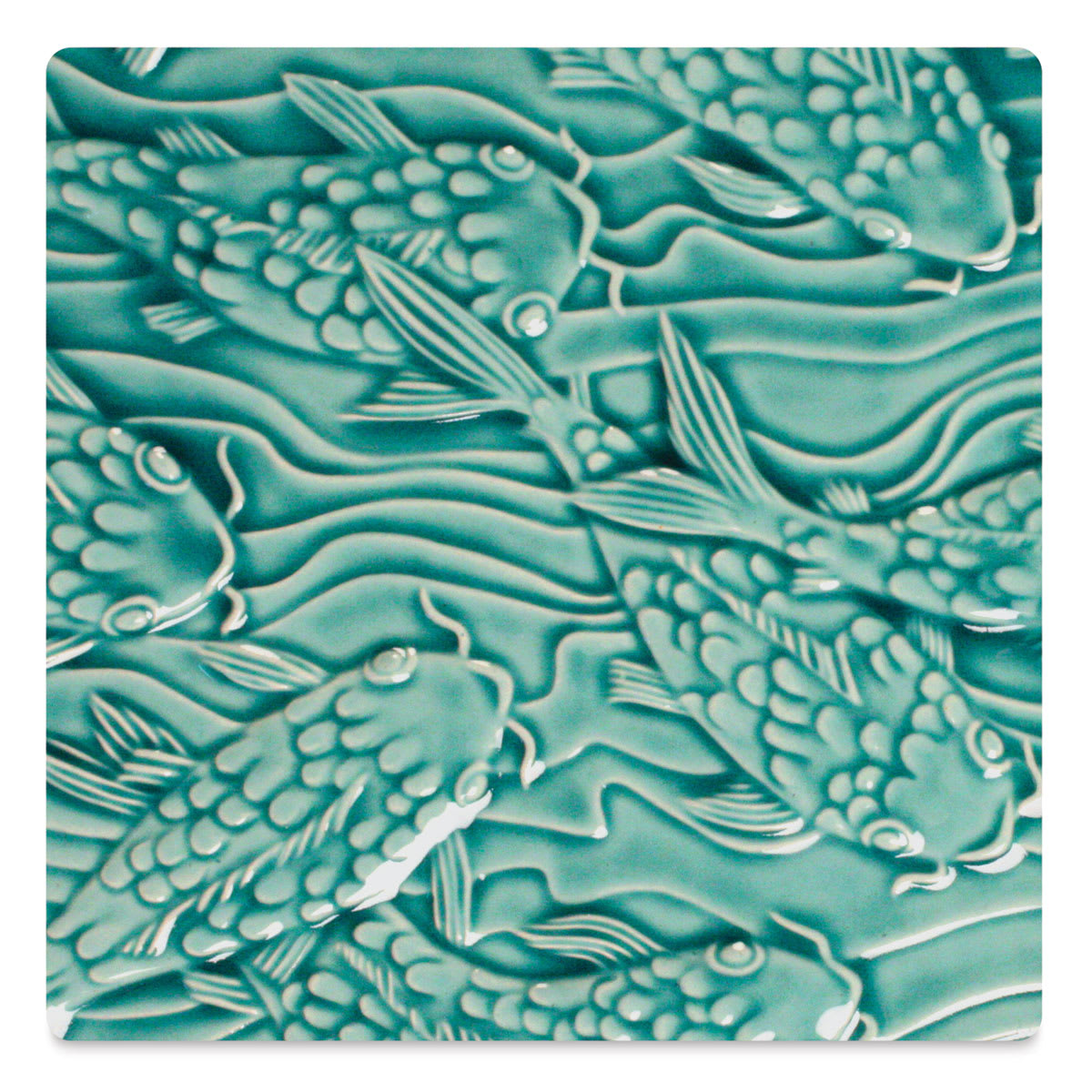 Amaco Liquid Gloss Glaze - Pint, Turquoise, Transparent