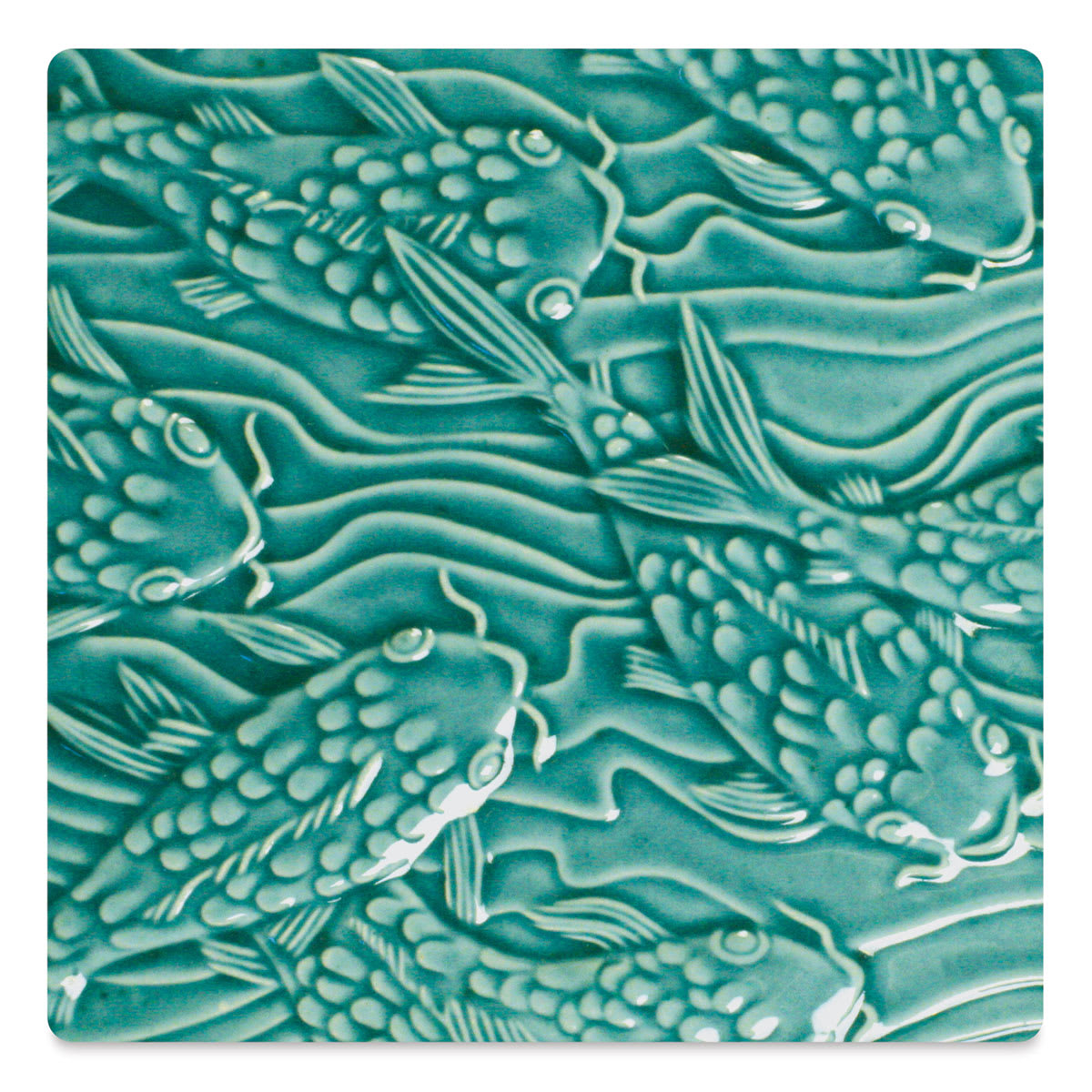 Amaco Liquid Gloss Glaze - Pint, Turquoise Green, Transparent Amaco Liquid Gloss Glaze - Pint, Turquoise Green, Transparent