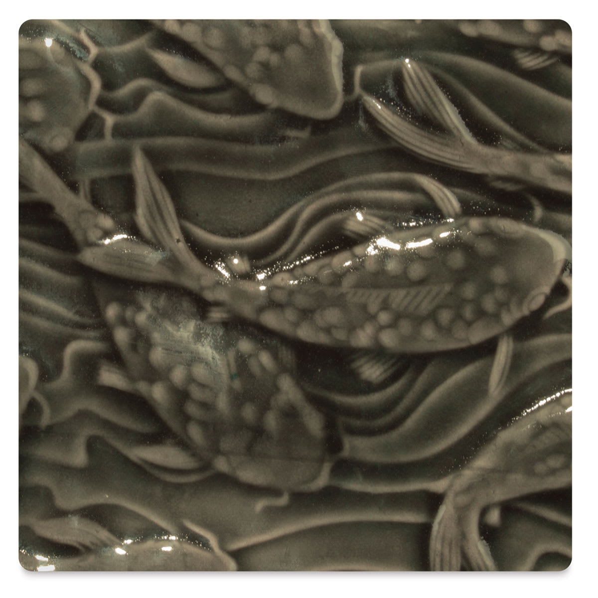 Amaco Liquid Gloss Glaze - Pint, Olive Green, Transparent Amaco Liquid Gloss Glaze - Pint, Olive Green, Transparent