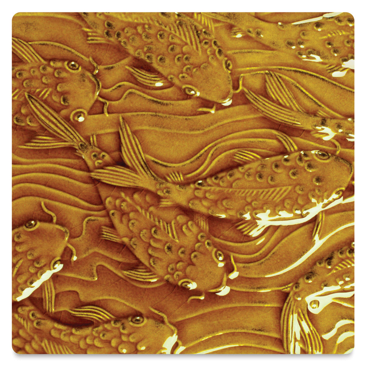 Amaco Liquid Gloss Glaze -Amber, Transparent
