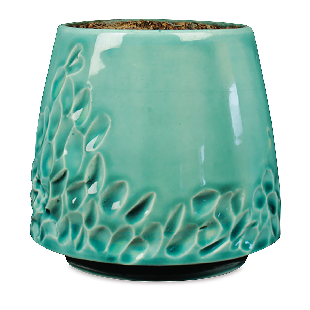 Amaco Lead-Free LG Series Gloss Glazes- Dish Painted with LG Gloss Glaze