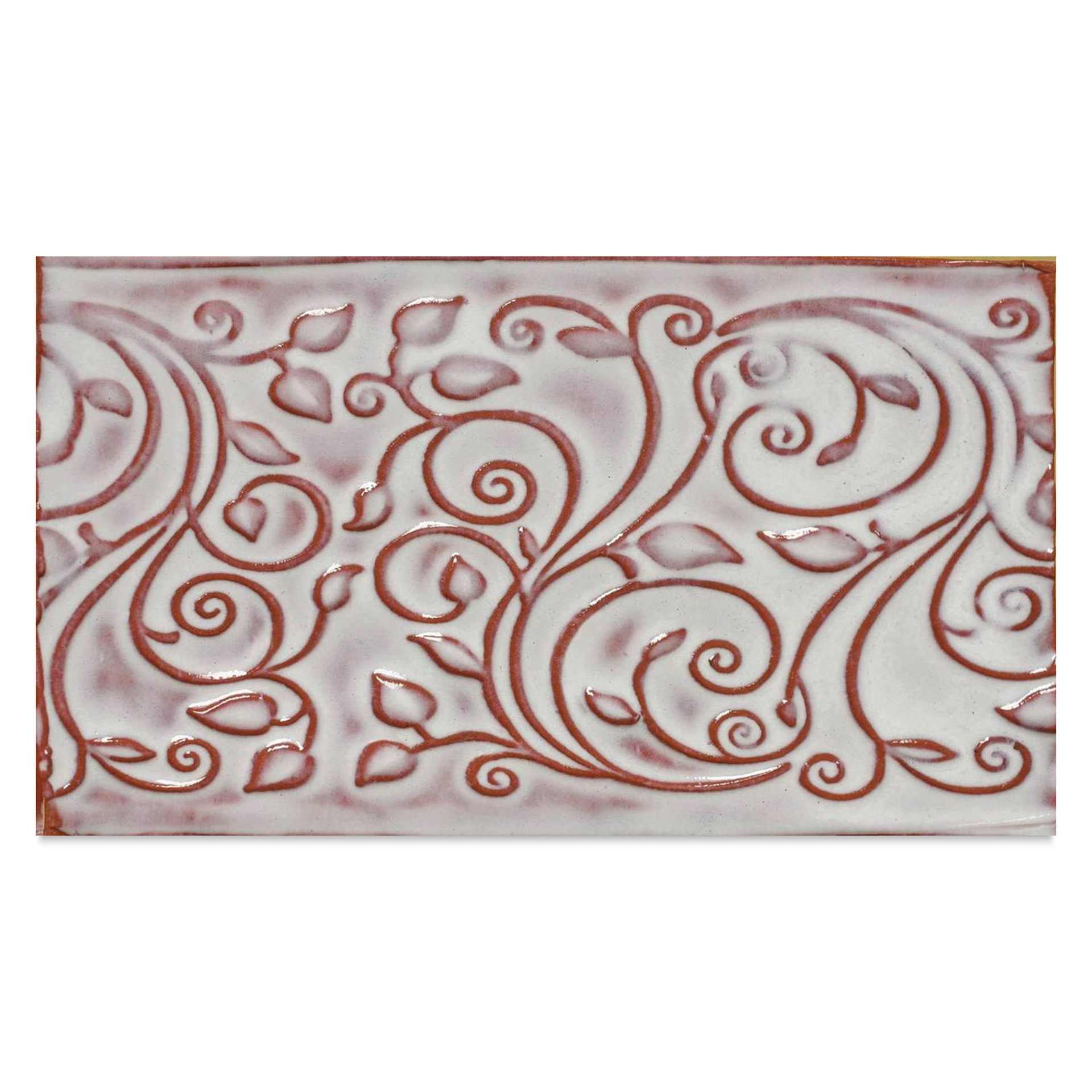 Amaco Opalescent Glaze - Transparent Pearl - swatch