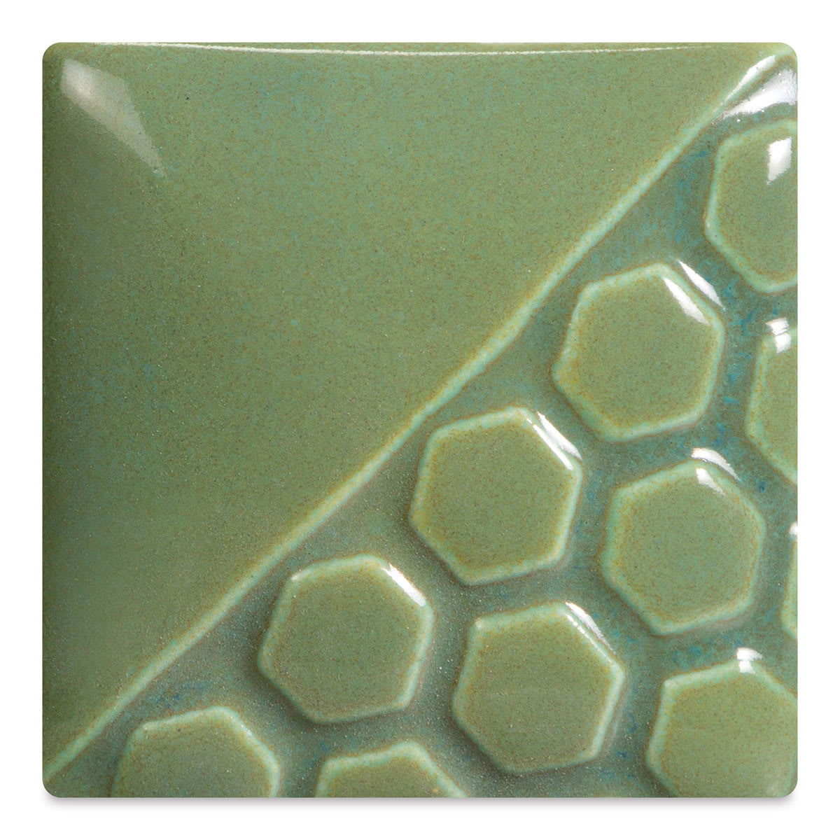 Mayco Elements Glaze - Tidal Pool, fired at cone 06 oxidation