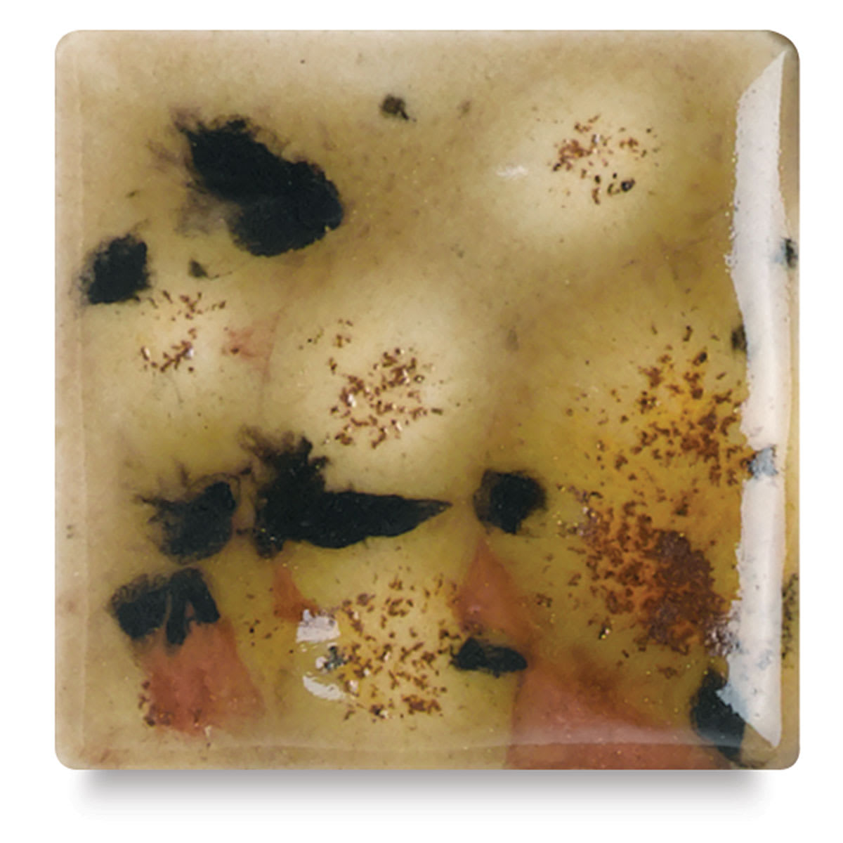 Mayco Crystalite Glaze - Safari, fired to Cone 06 oxidation