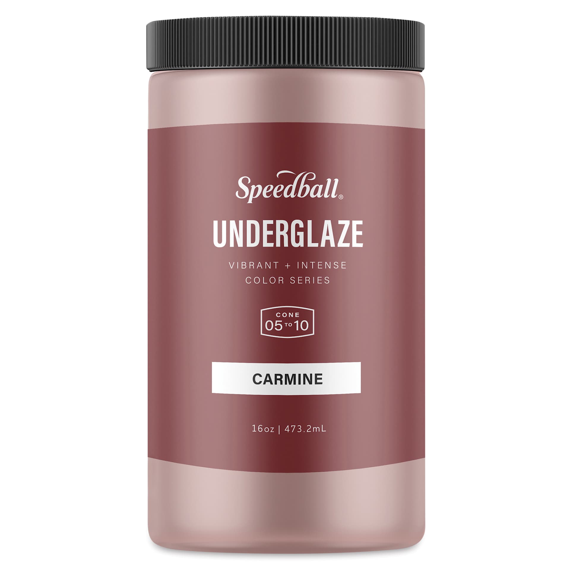 Speedball Ceramic Underglaze - Carmine, Opaque, 16 oz