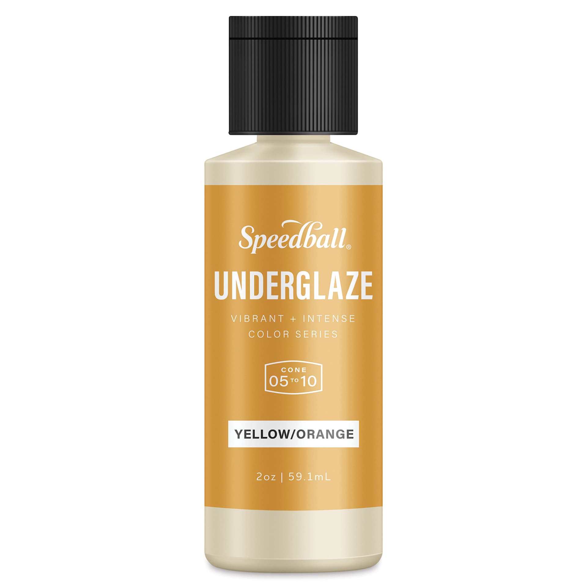 Speedball Ceramic Underglaze - Yellow Orange, Opaque, 2 oz