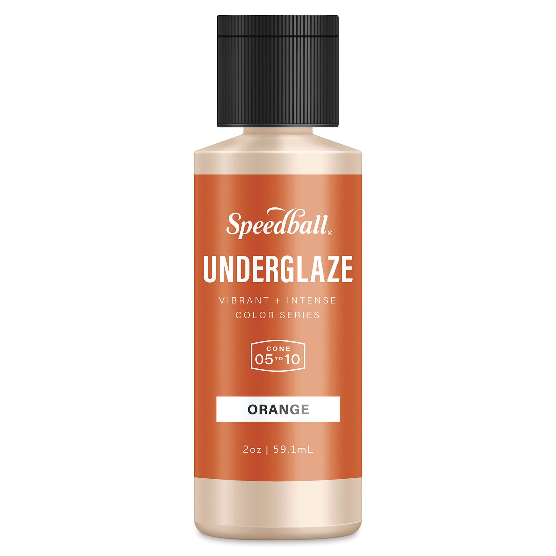 Speedball Ceramic Underglaze - Orange, Opaque, 2 oz