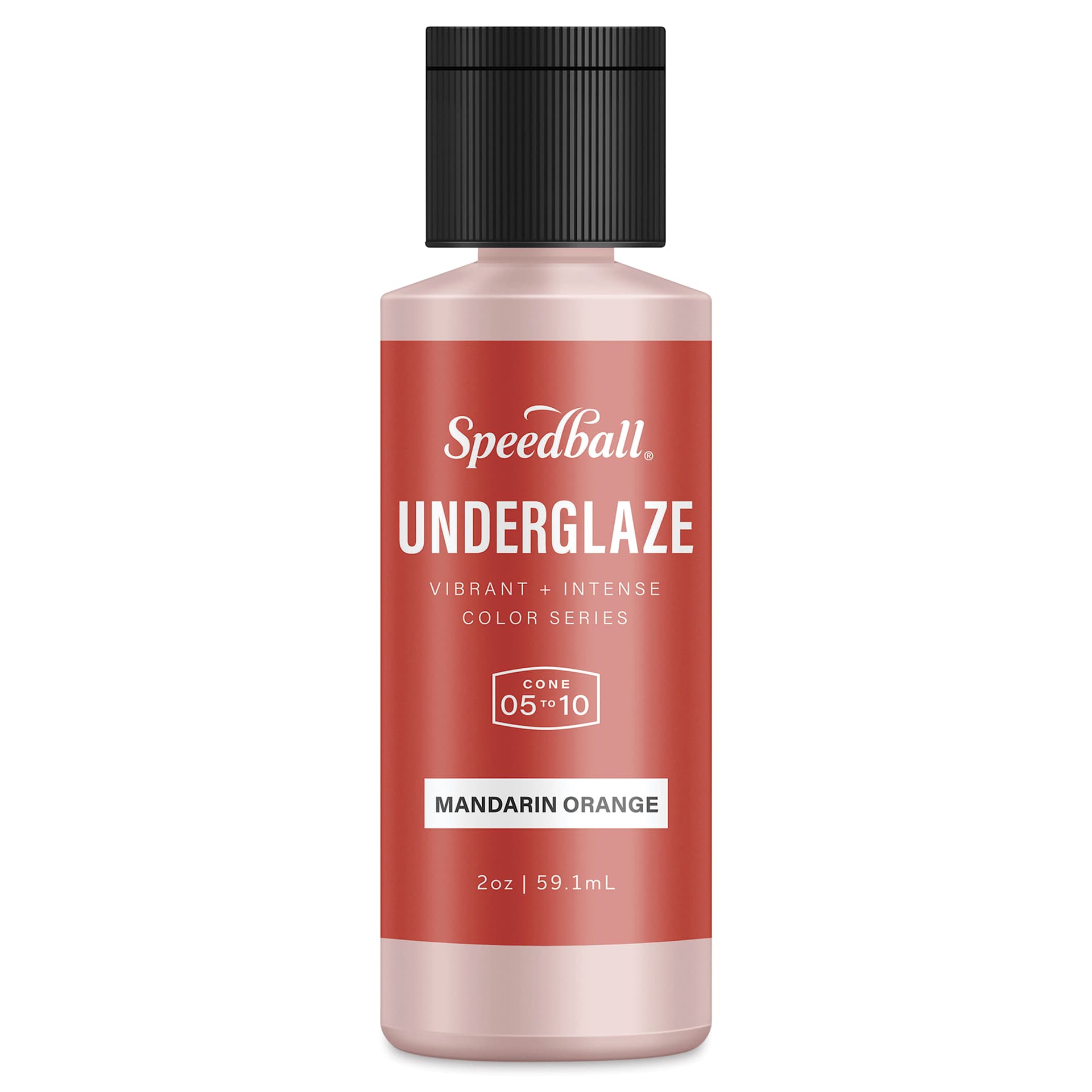 Speedball Ceramic Underglaze - Mandarin Orange, Opaque, 2 oz