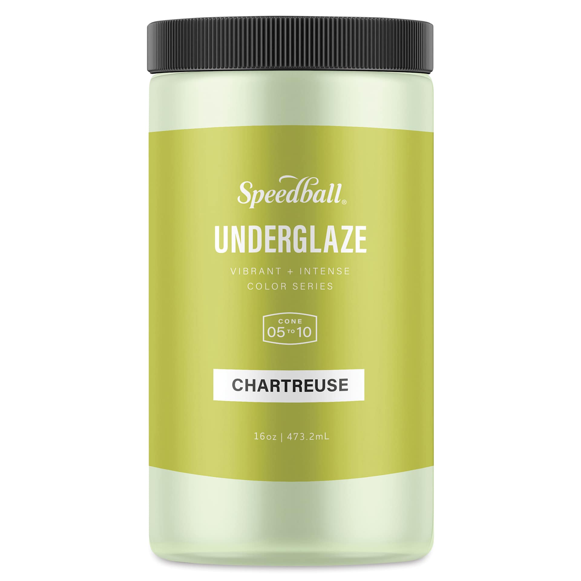 Speedball Ceramic Underglaze - Chartreuse, Opaque, 16 oz