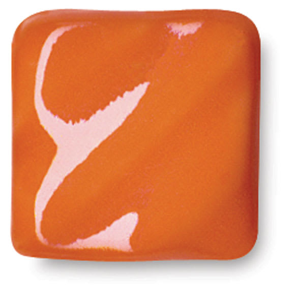 Amaco High Fire Glaze, Clementine