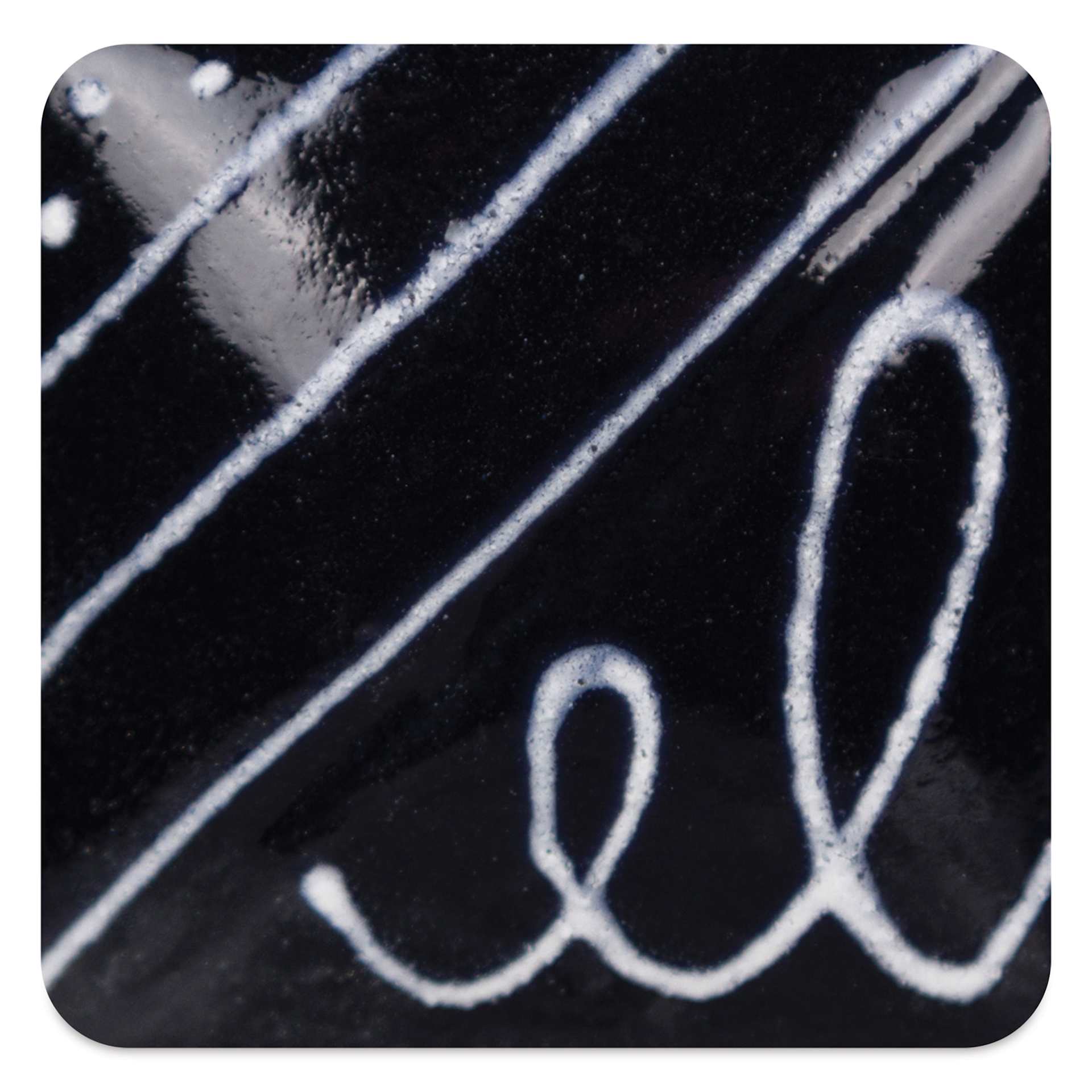 Mayco Designer Liners - White fired to cone 6 oxidation