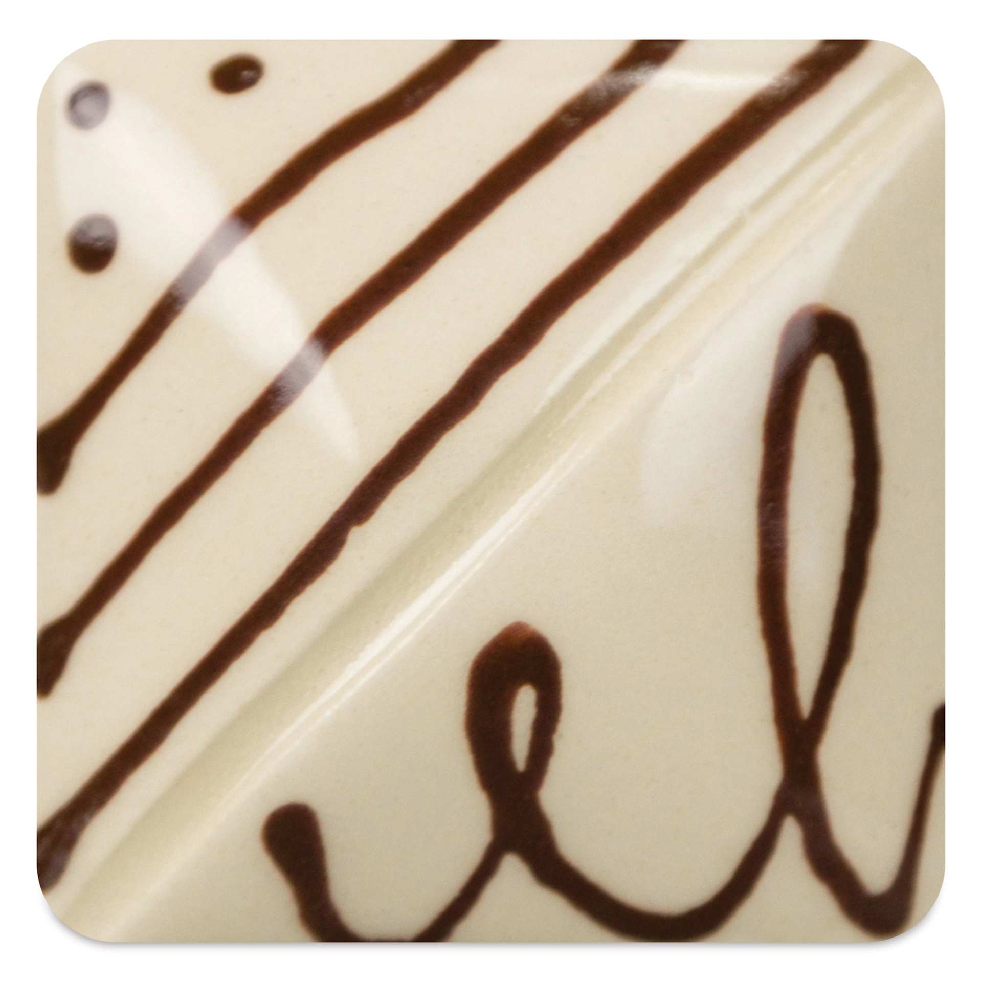 Mayco Designer Liners - Brown fired to cone 06 oxidation