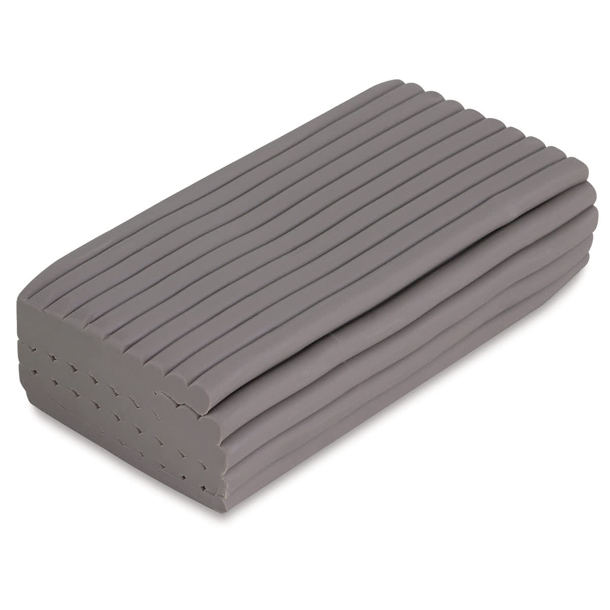 Super Sculpey Medium Blend - 1 lb Block of clay shown at Left Angle