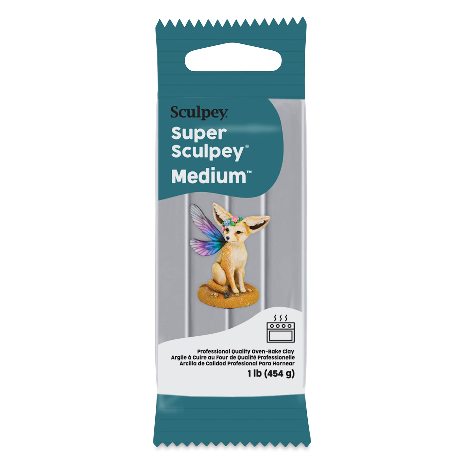 Super Sculpey Medium Blend - 1 lb front of packaging