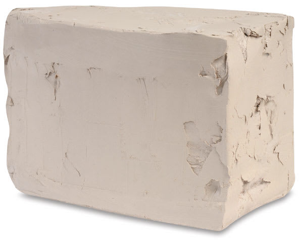 Amaco No. 38 White Stoneware Clay (wet clay)