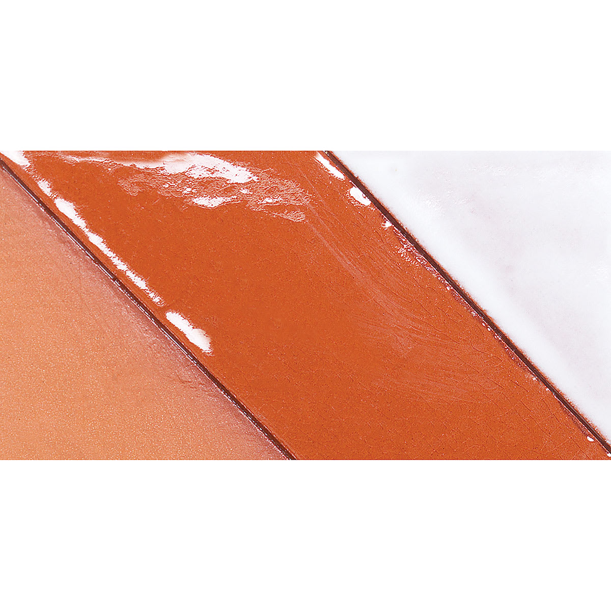 Amaco No. 67 Sedona Red Clay (Bisque, Clear Glaze, and White Glaze)