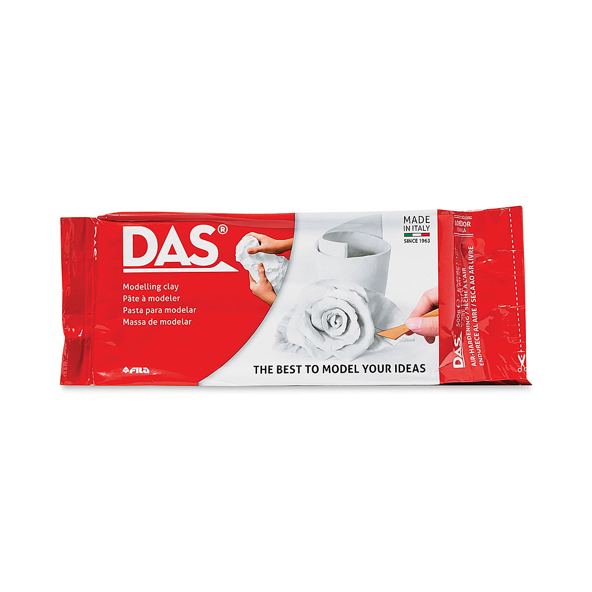 DAS Modeling Clay - 1.1 lb, White DAS Modeling Clay - 1.1 lb, White