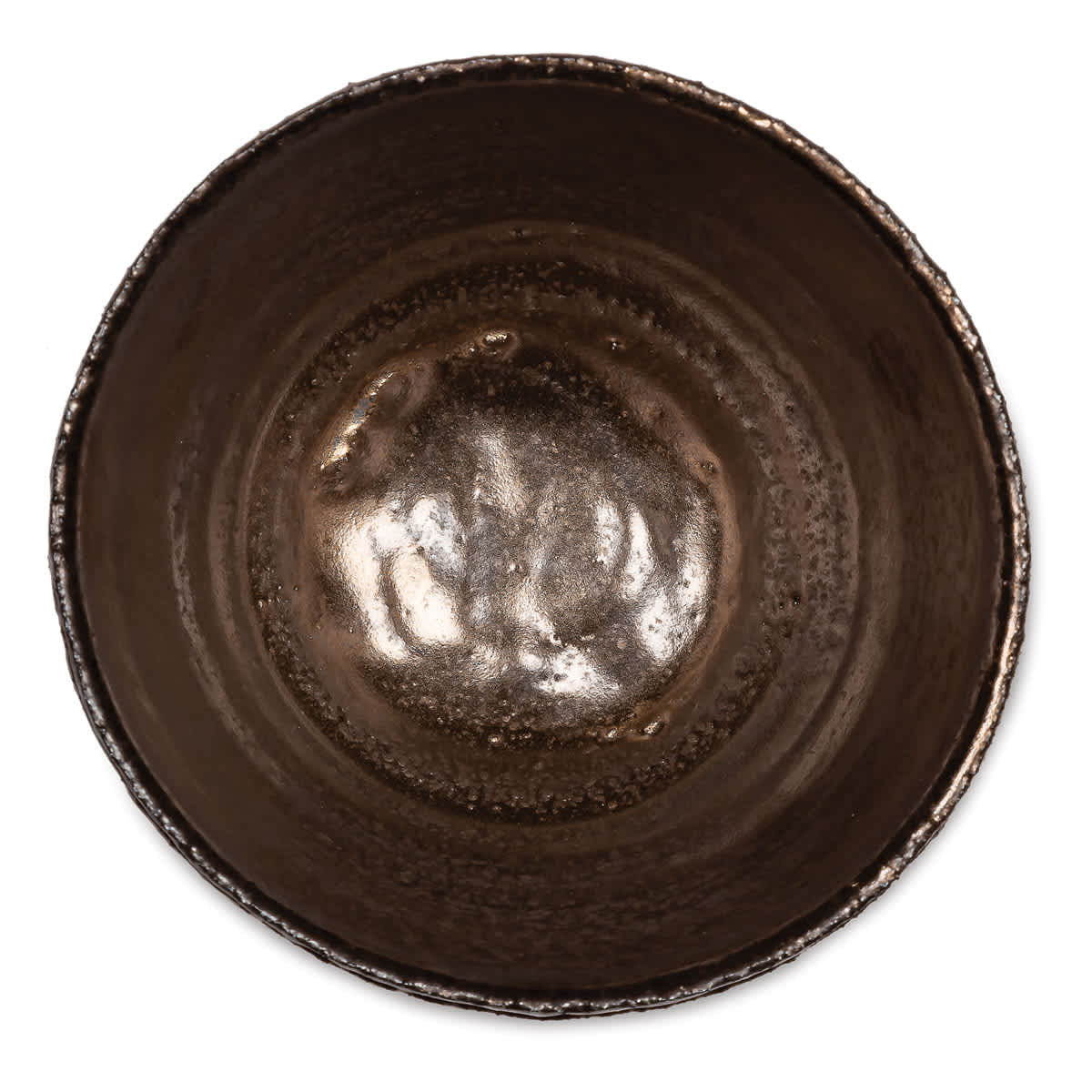 Standard Clay Company 547 Clay - Inside of bowl fired at Cone 6 using Mayco Stoneware Classic Glaze.