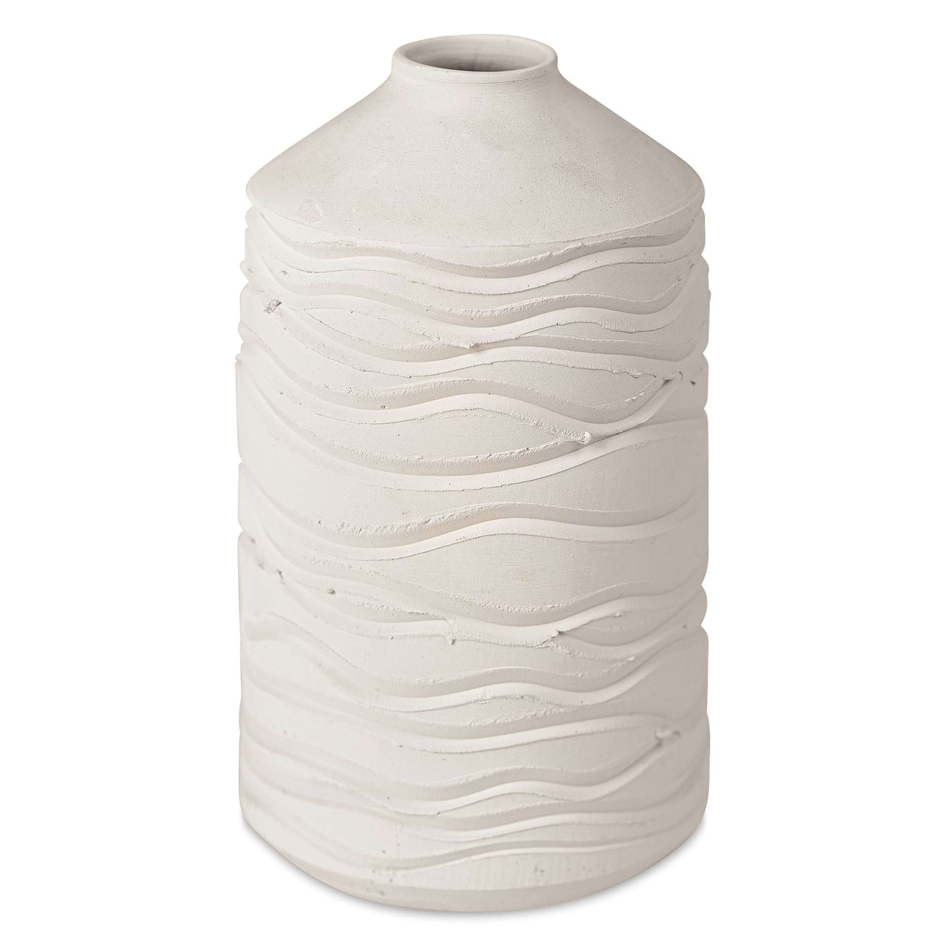 Blick Talc-Free White Clay - 50 lb, fired with no glaze