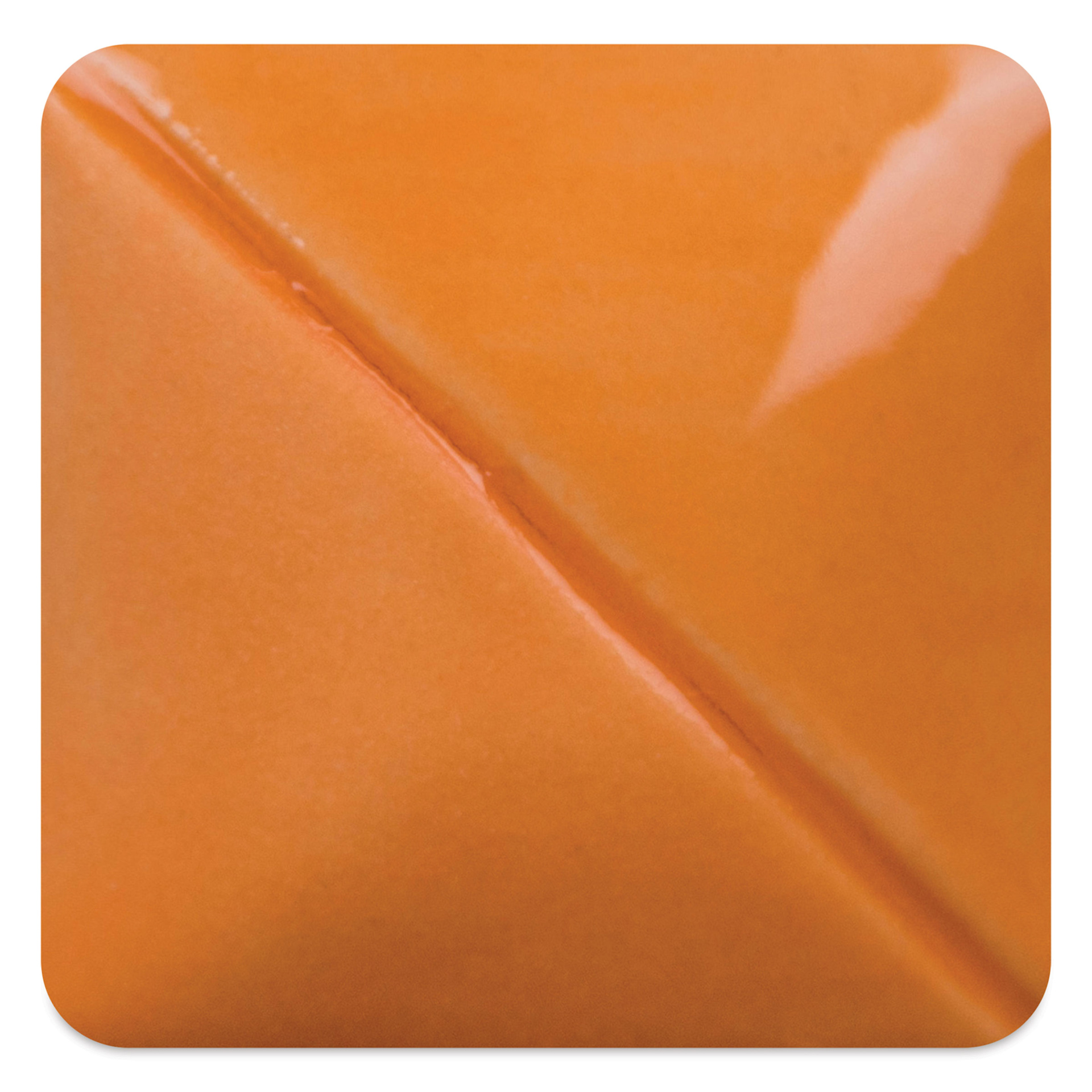 Mayco Fundamentals Underglaze - Orange Sorbet - fired at cone 6 oxidation