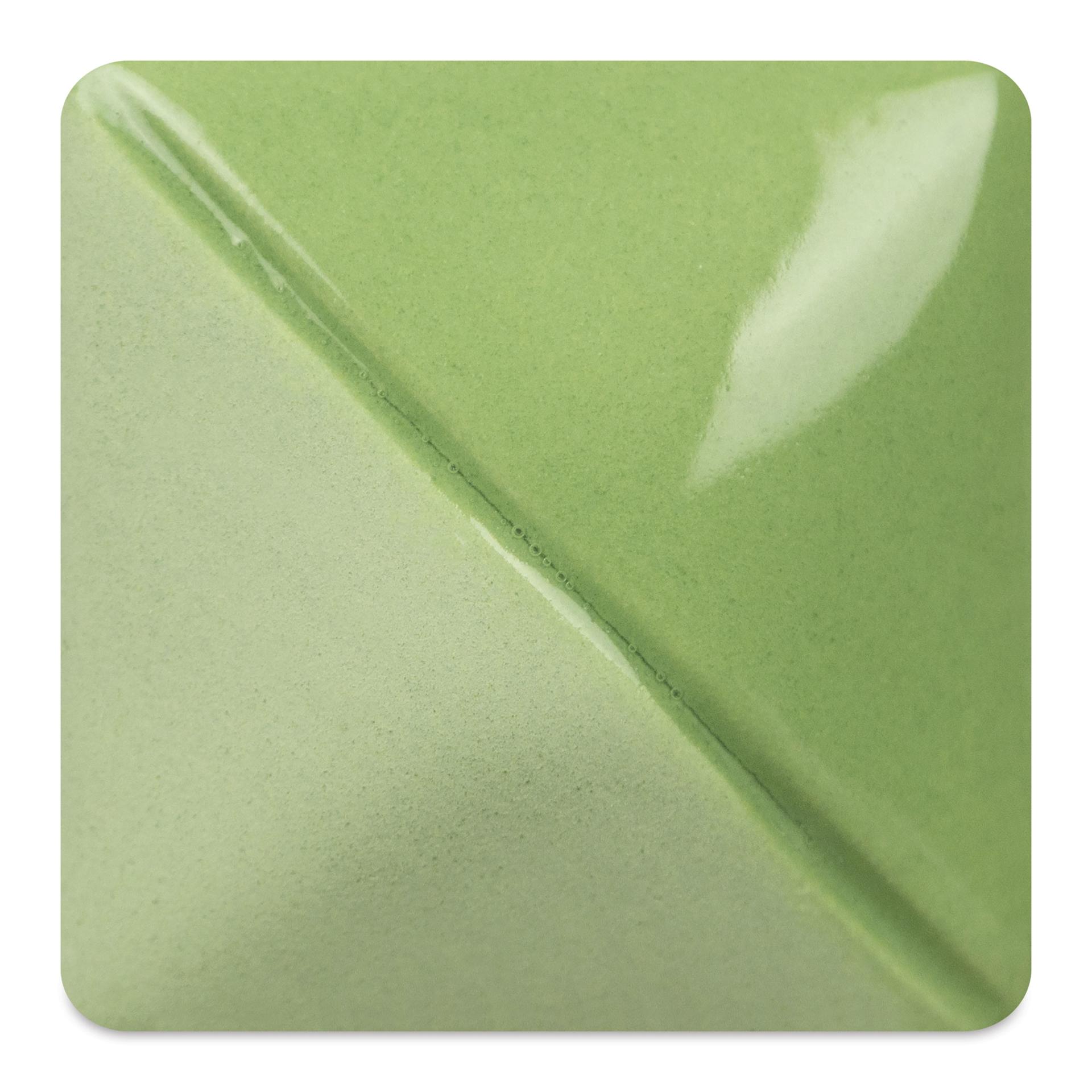 Mayco Fundamentals Underglaze - Green Mist - fired to cone 06 oxidation