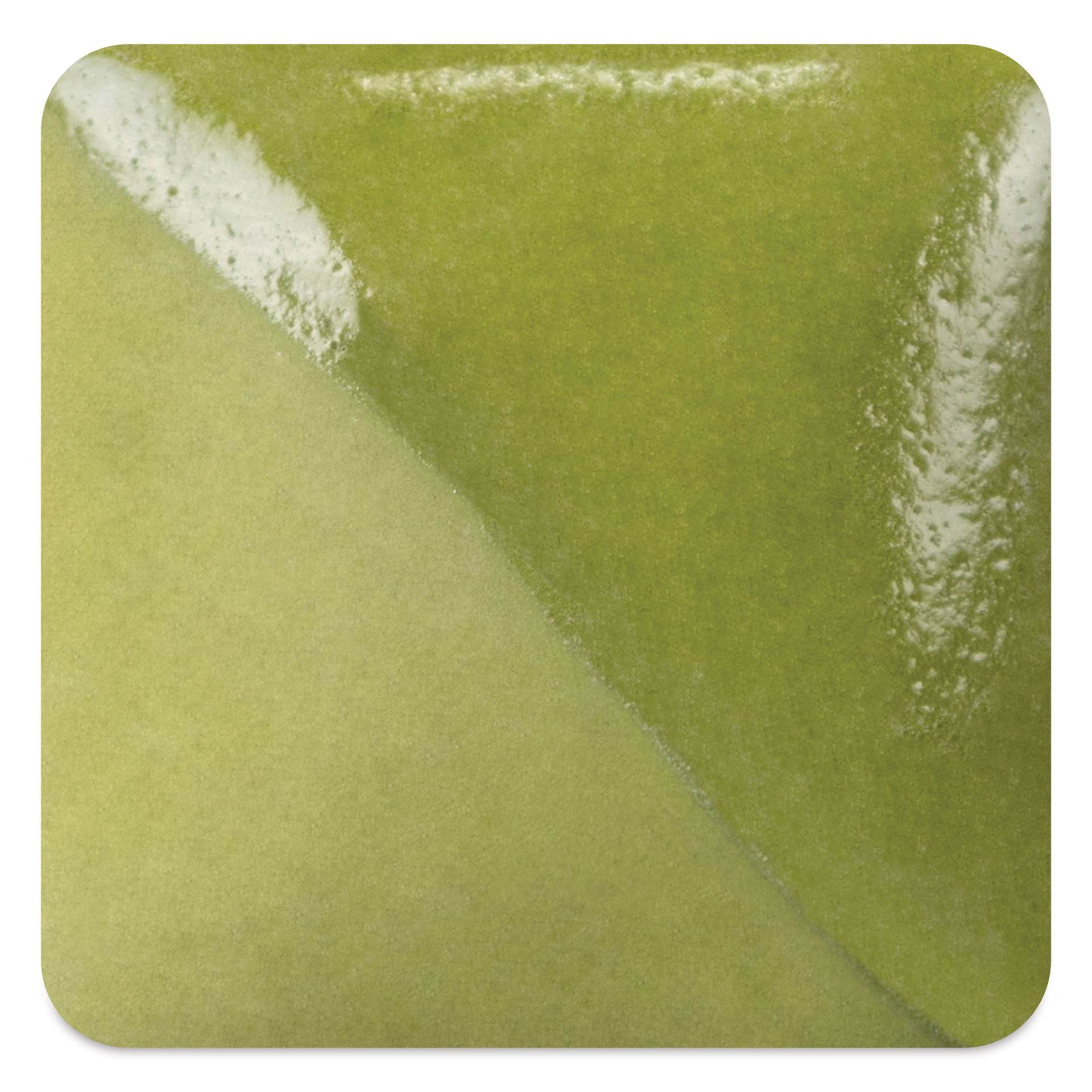 Mayco Fundamentals Underglaze - Spring Green - fired at cone 10 reduction