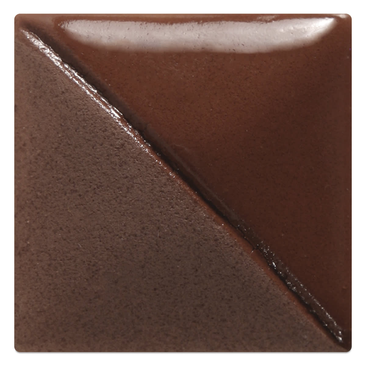 Mayco Fundamentals Underglaze - Chocolate - fired to cone 06 oxidation