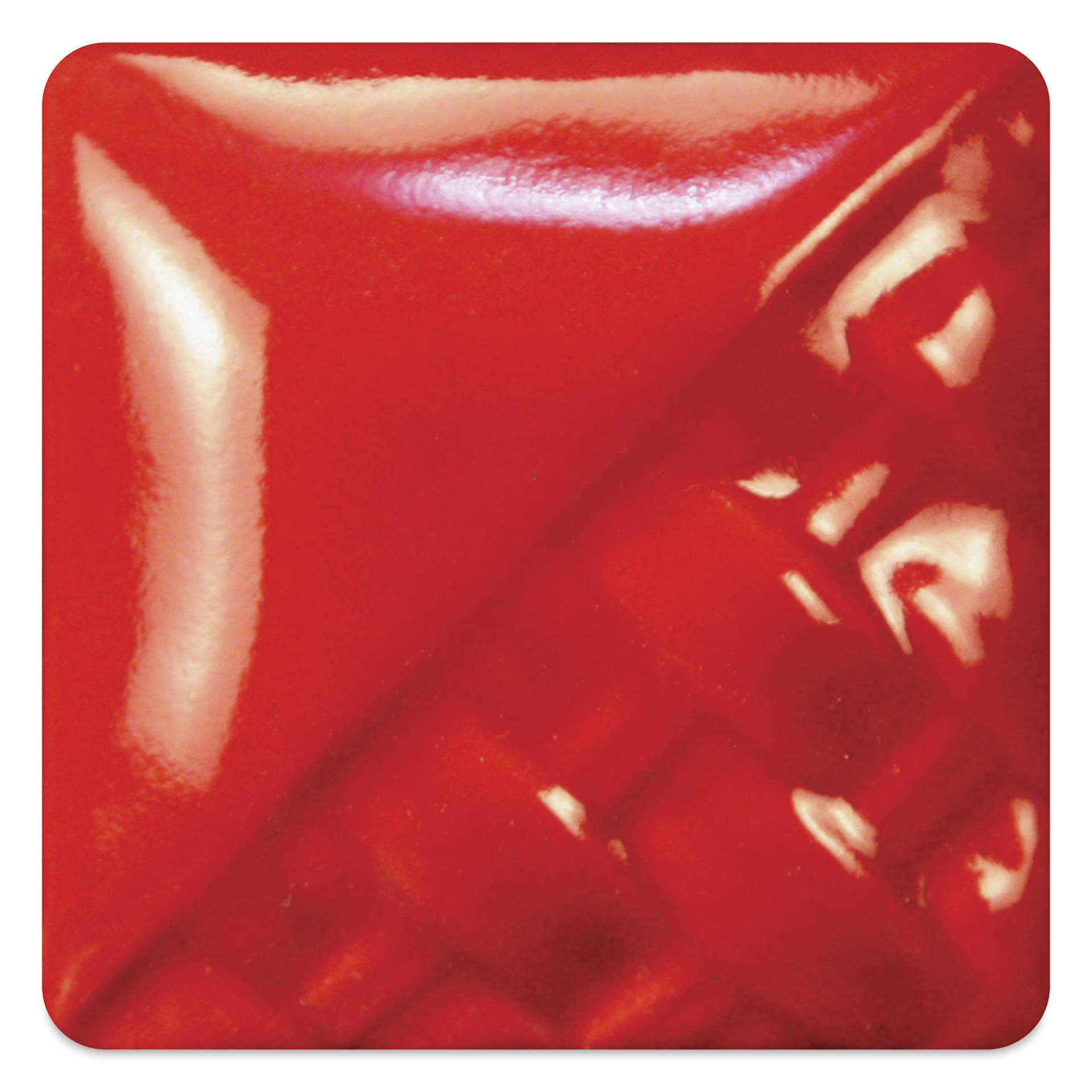 Mayco Stoneware Gloss Glaze - Red Gloss fired to cone 6 oxidation